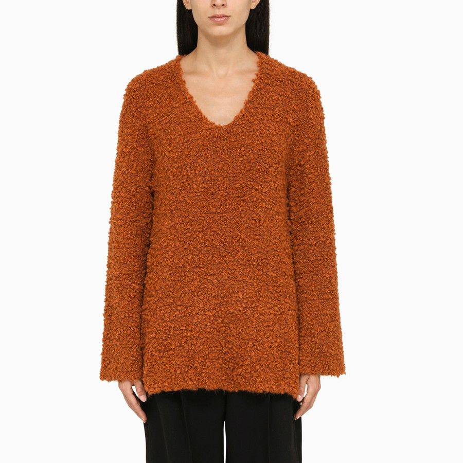 image of By Malene Birger O1D2Blof01223 Sweatshirt In Orange, Women's (Size Medium)
