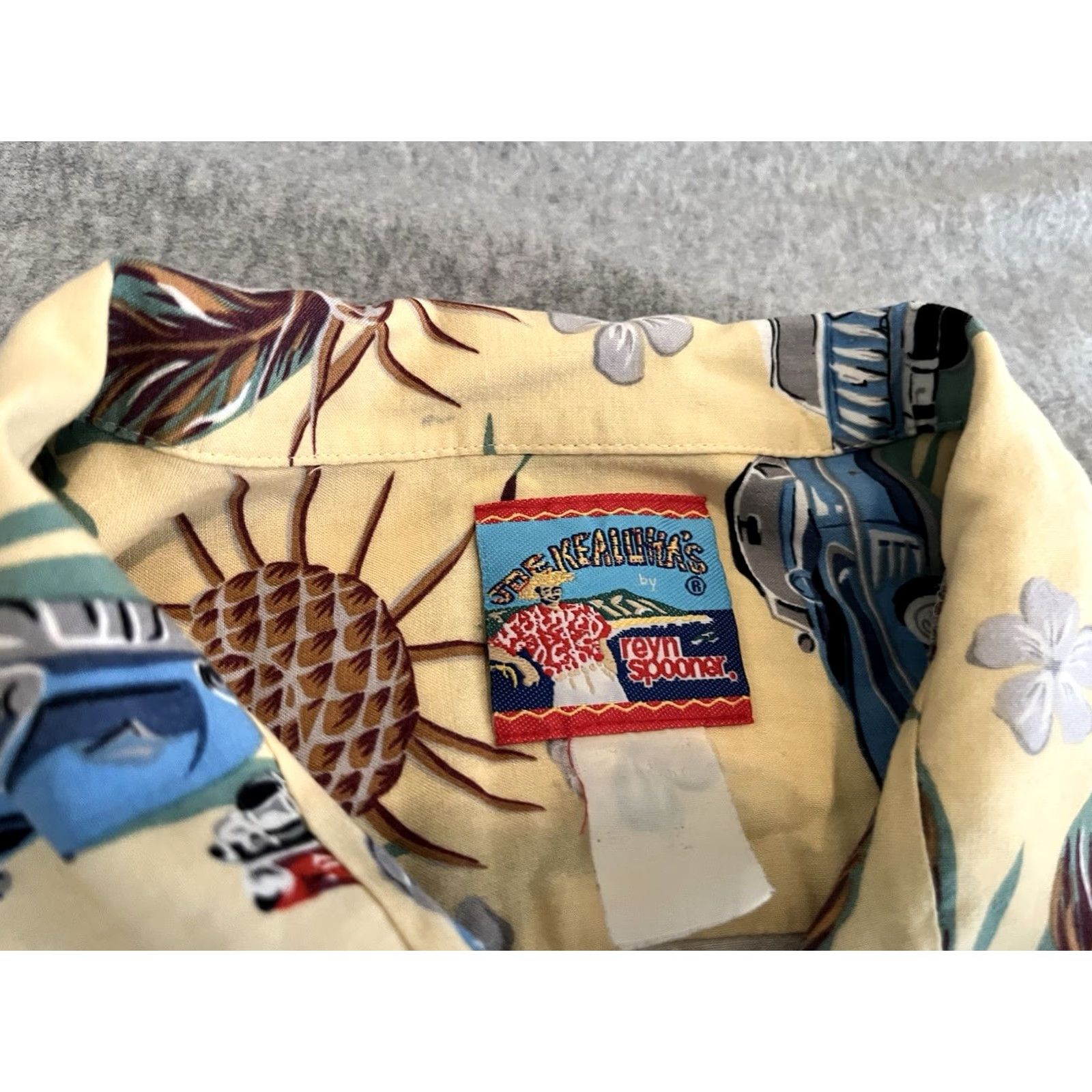 Reyn Spooner Reyn Spooner Hawaiian Shirt Cars Music Multicolor Beach Short Sleeve Collared Button Mens Large Size US L / EU 52-54 / 3 - 2 Thumbnail
