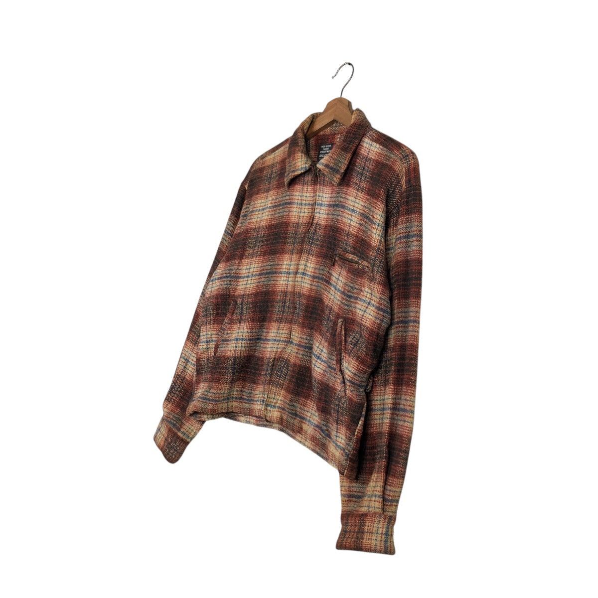 Japanese Brand 📌Hard Core Tough Wear Big John Zipper Worker Jacket Tartan Size US M / EU 48-50 / 2 - 2 Thumbnail