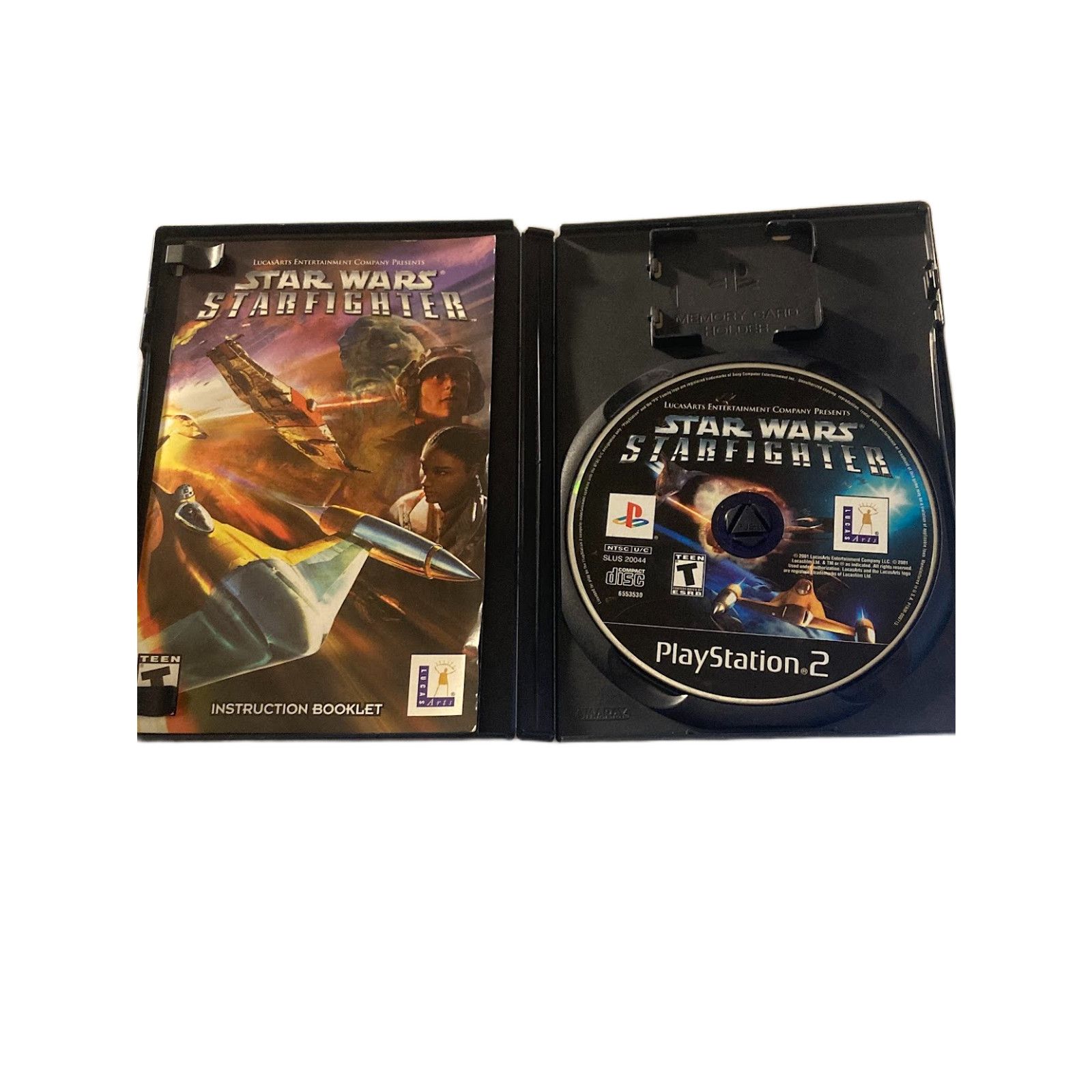 Other Star Wars Starfighter PS2 PlayStation 2 Complete CIB Tested Size ONE SIZE - 3 Thumbnail