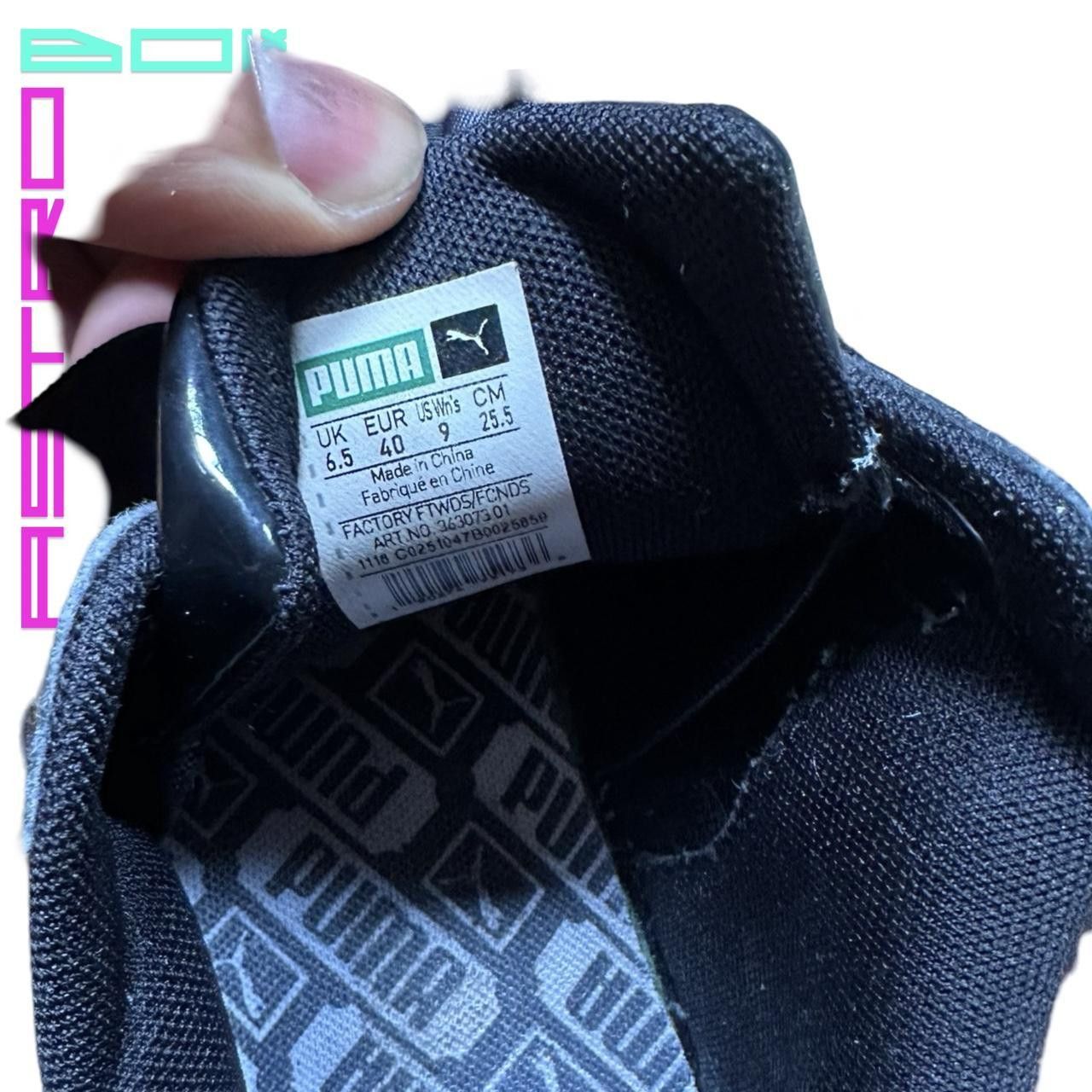 Puma Puma Basket Heart Black Patent Ribbon Sneakers - 9Us/40 EU Size US 9 / IT 39 - 8 Thumbnail