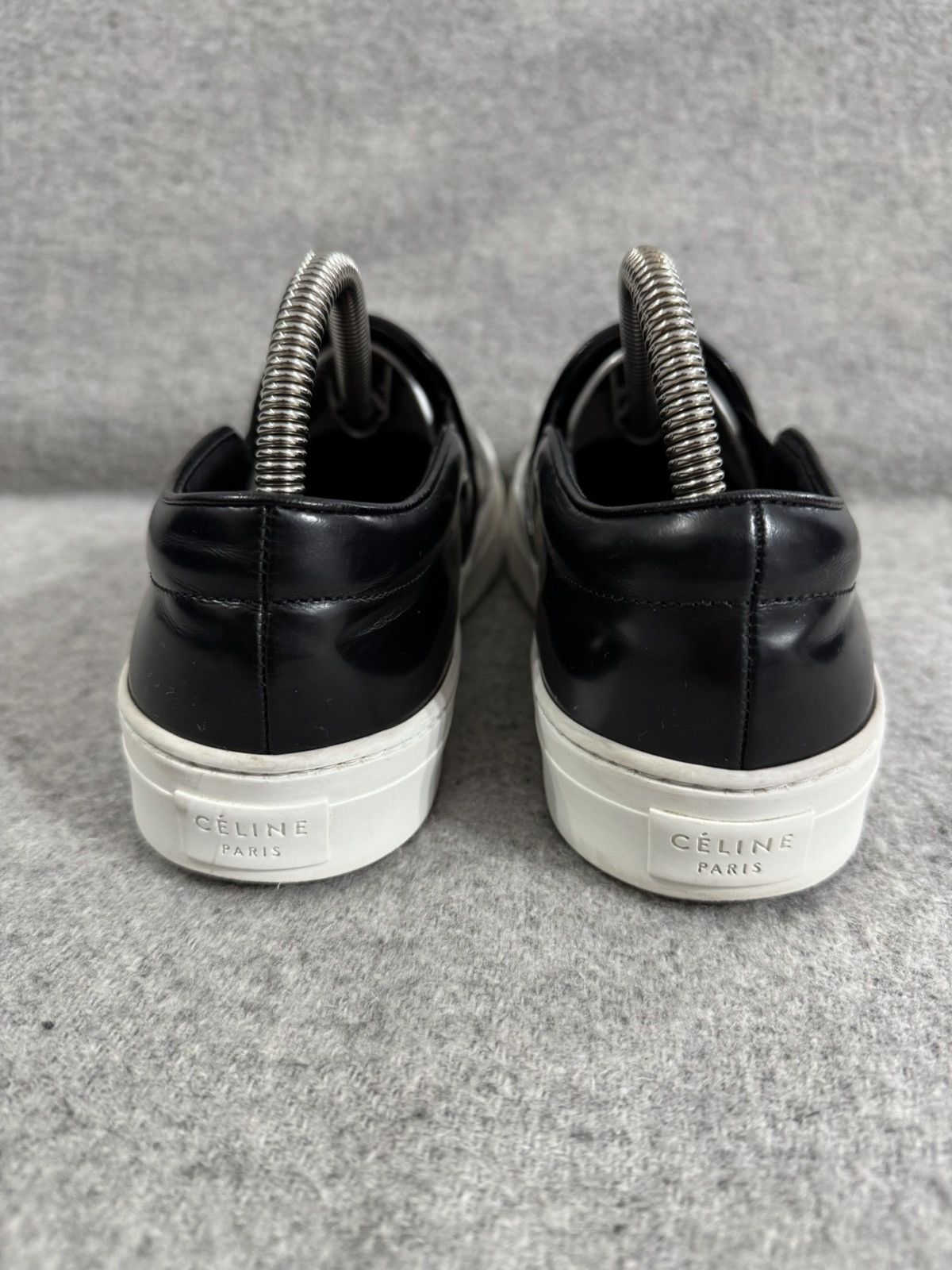 Celine Celine Paris Slip On Sneaker 25 Loafers size 38,5 black Size US 8.5 / IT 38.5 - 8 Thumbnail