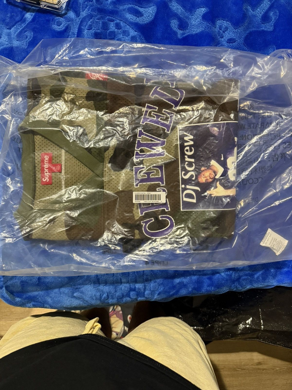 Supreme Supreme Dj Screw Woodland Camo Jersey Size US XL / EU 56 / 4 - 4 Thumbnail
