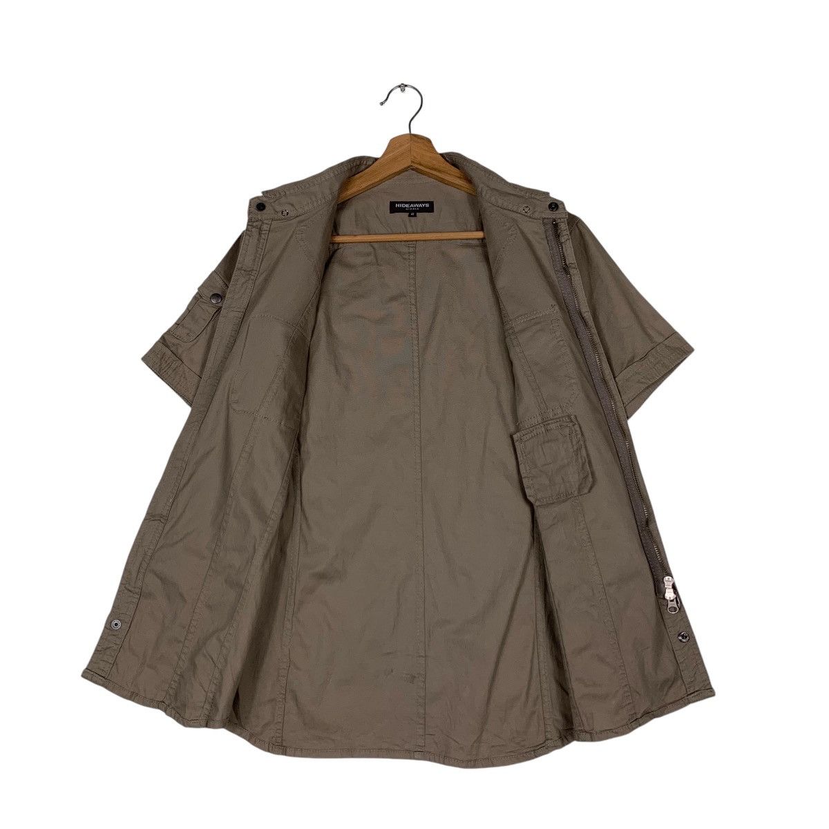 HIDEAWAYS HIDEAWAYS Nicole Short Sleeve Zipper Jacket #1374-C62 Size US S / EU 44-46 / 1 - 11 Thumbnail