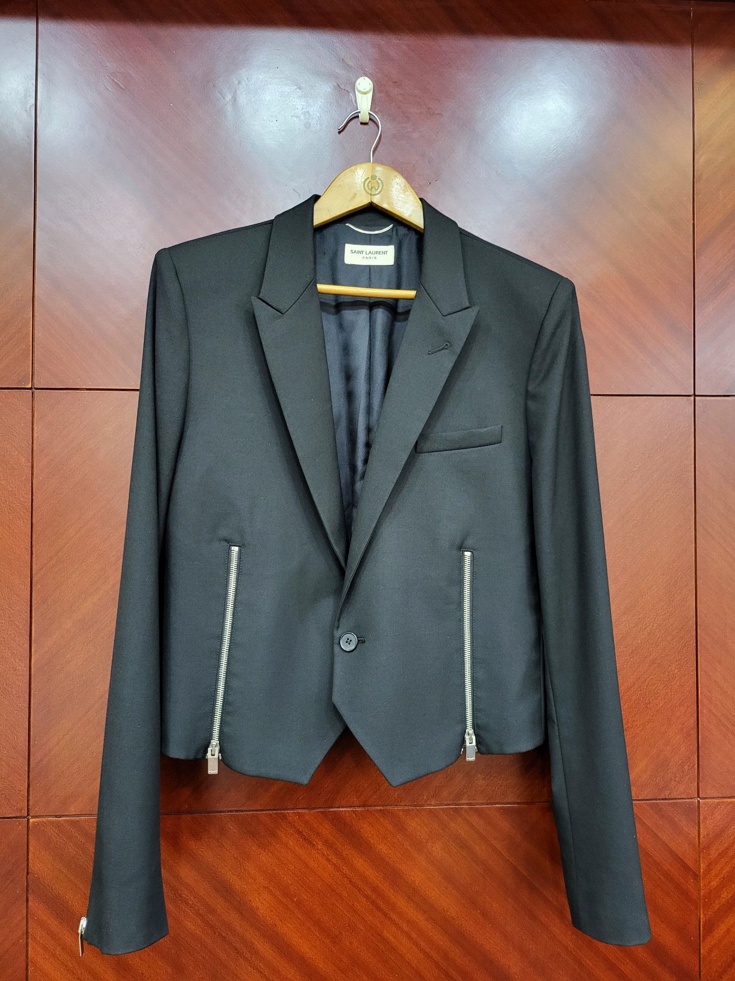 Saint Laurent Paris Saint Laurent Paris Runway Blazer Size US L / EU 52-54 / 3 - 1 Thumbnail