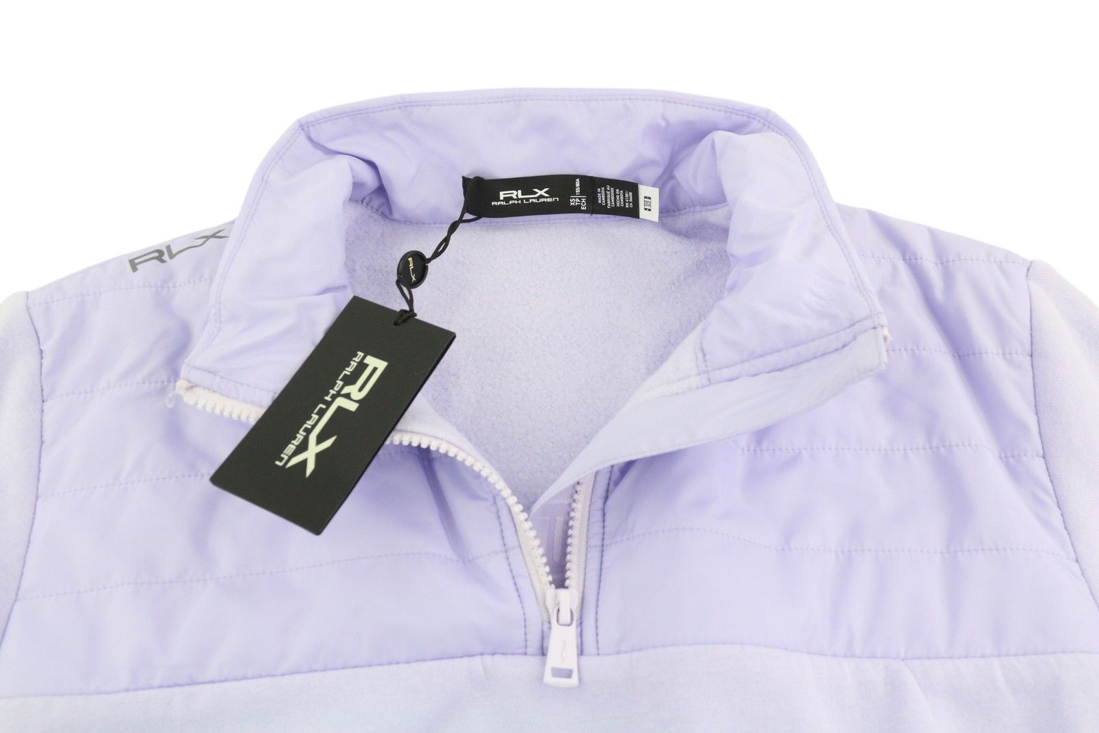 RLX Ralph Lauren GOLF XS Purple Zip Pullover 84688 Size XS / US 0-2 / IT 36-38 - 5 Thumbnail