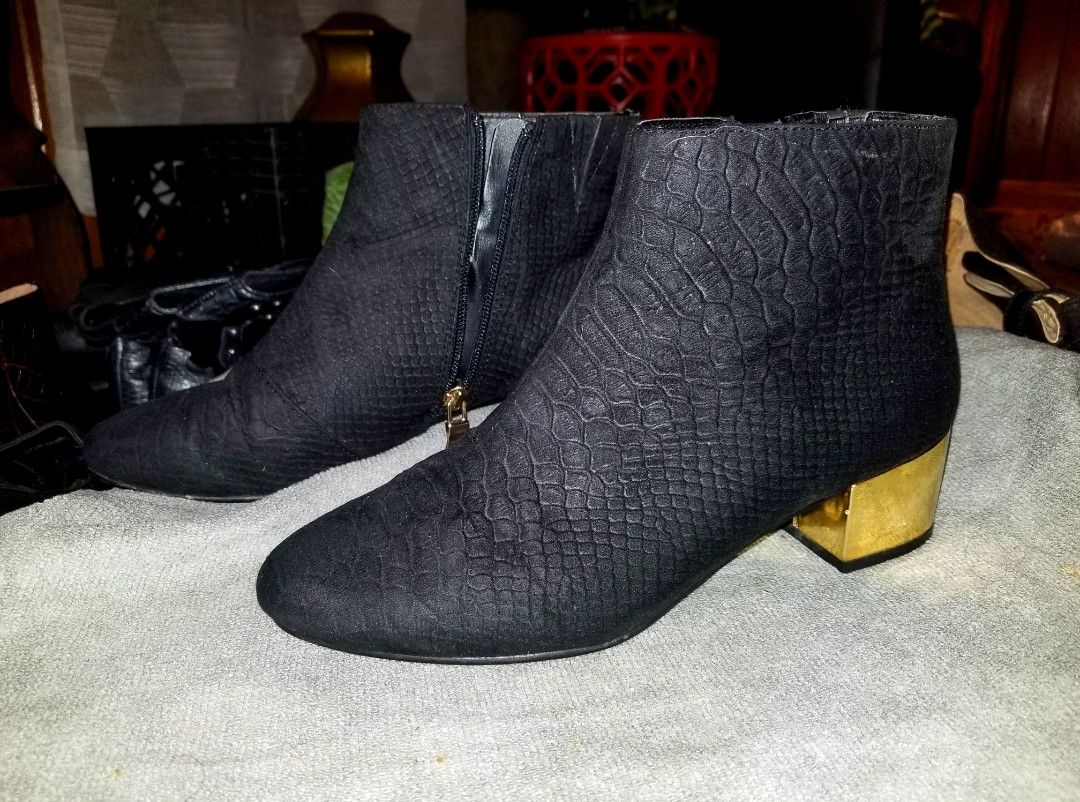 Topshop Topshop black ankle boots Size US 8.5 / IT 38.5 - 1 Thumbnail