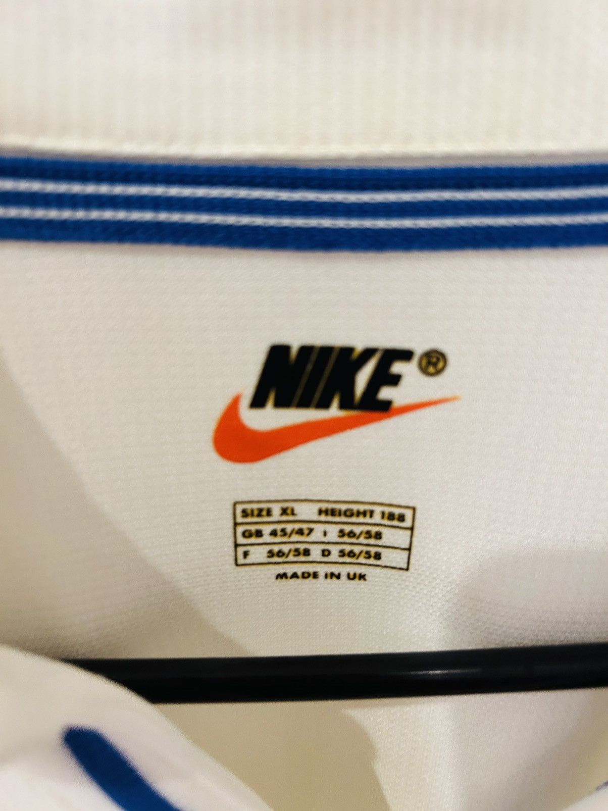 Nike Italy 1998 away jersey Size US XL / EU 56 / 4 - 4 Thumbnail