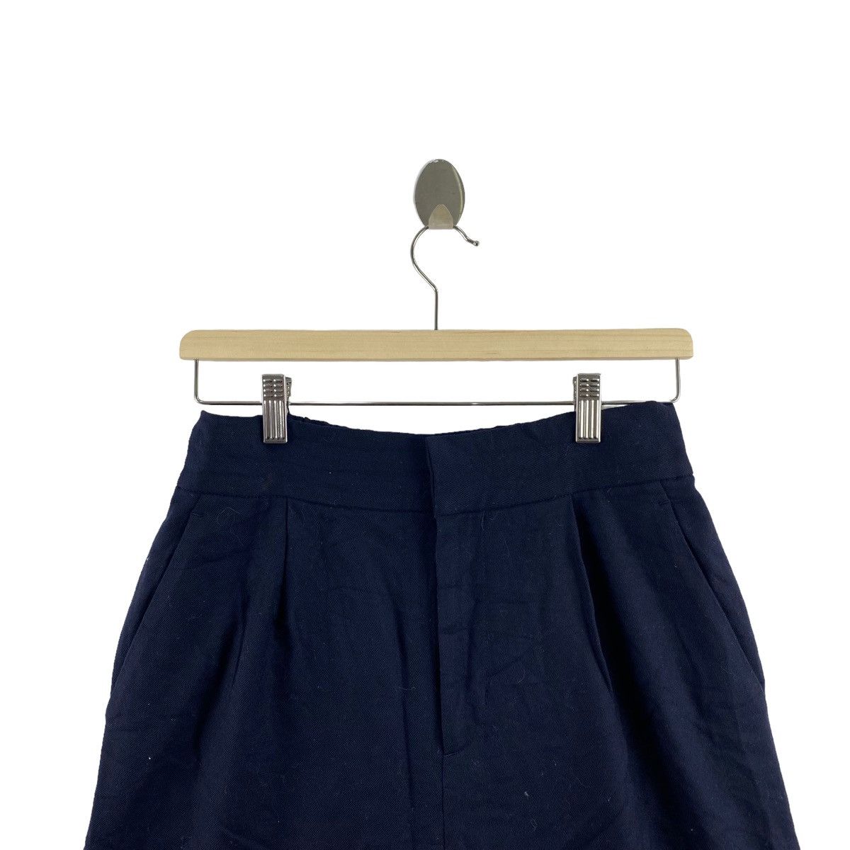 Japanese Brand FRAMEWORK Japanese Brand Navy Baggy Casual Trousers Pant Size 27" / US 4 / IT 40 - 2 Thumbnail