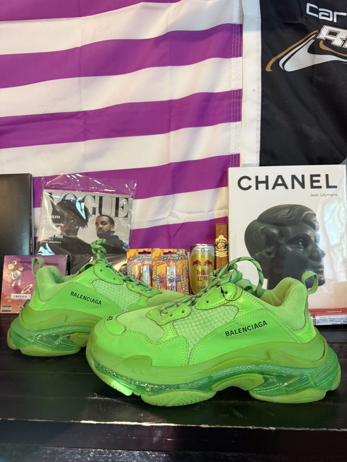 Balenciaga Green Balenciaga triple S size 10 great condition Size US 10 / EU 43 - 5 Thumbnail