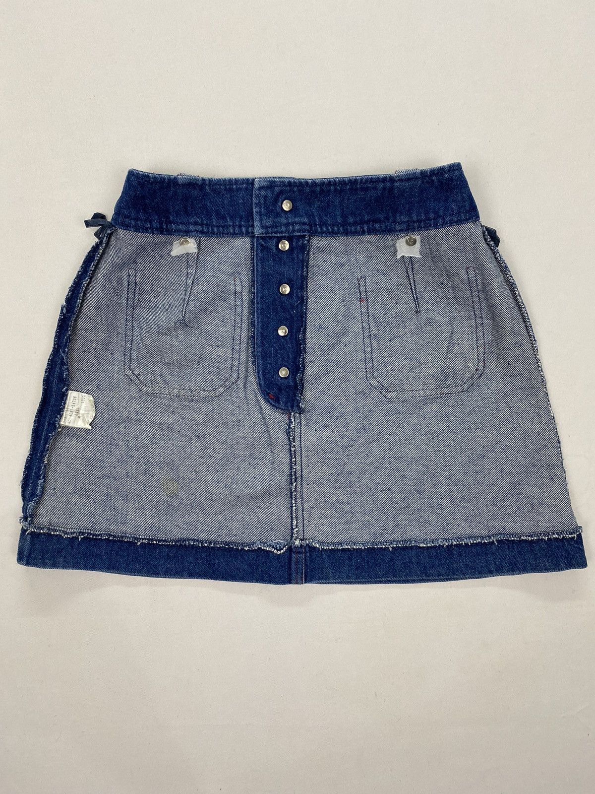 Japanese Brand Betty’s Blue by Shinji Abe Denim Skirt Size 24" / US 00 / IT 34 - 3 Thumbnail