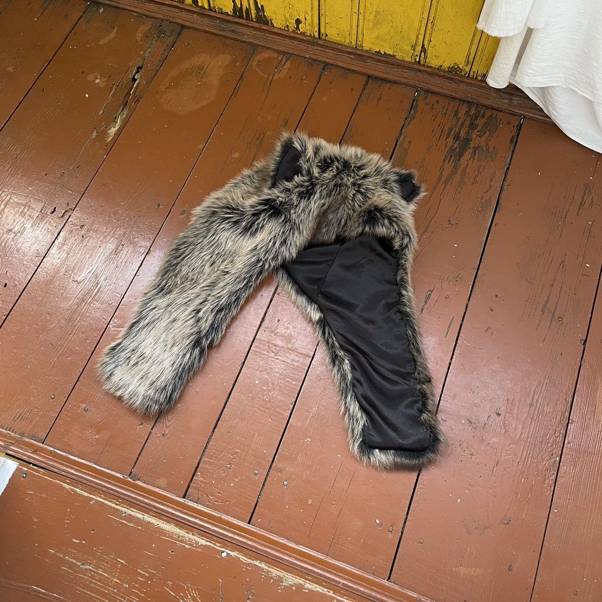 Vintage Vintage 90s Alt Ushanka Fuzzy Trapper Fur Winter Hat Size ONE SIZE - 3 Thumbnail