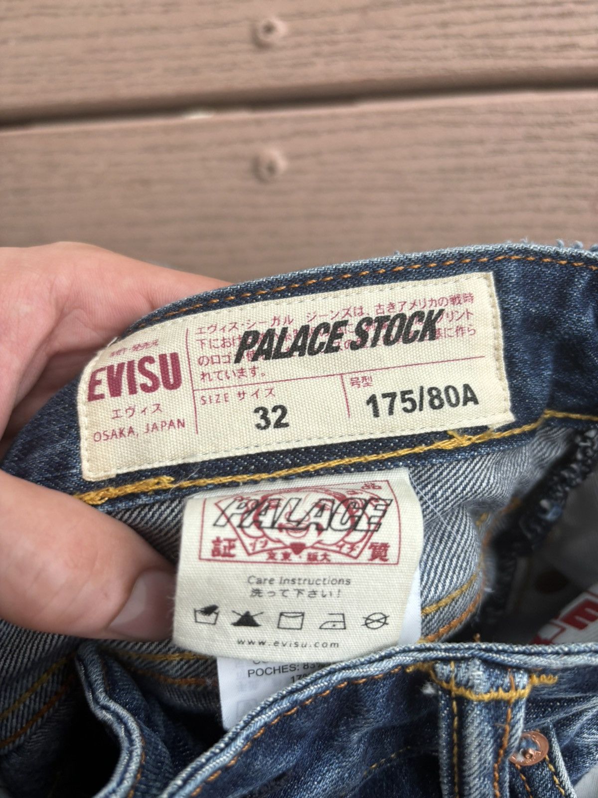 Evisu × Palace Palace Evisu Dice Shorts | Grailed