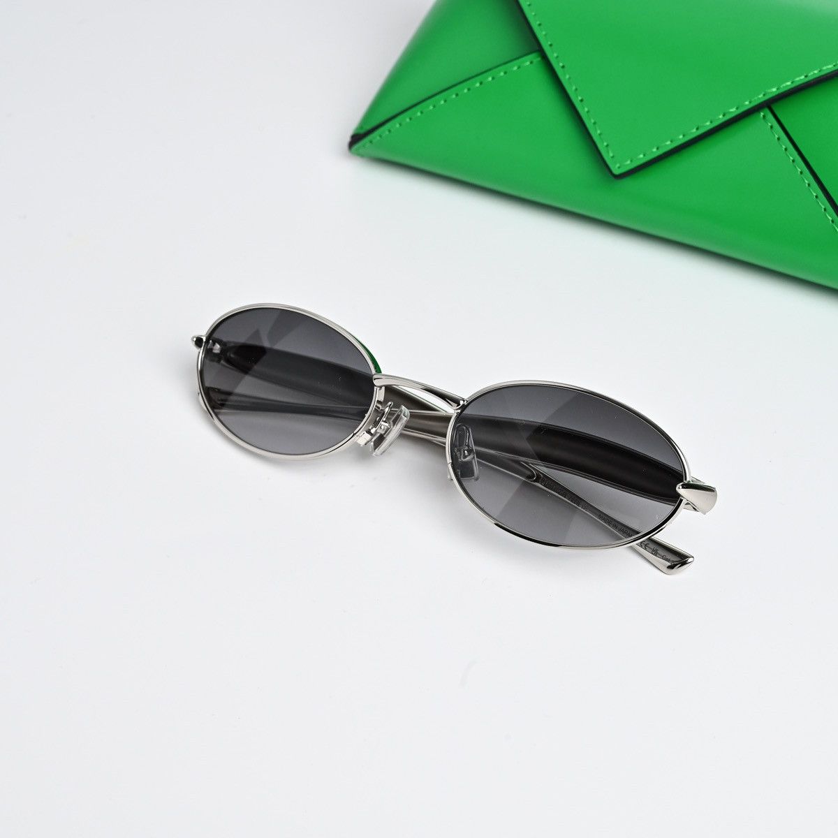 Bottega Veneta BOTTEGA VENETA BV1386S 003 SUNGLASSES Size ONE SIZE - 3 Thumbnail