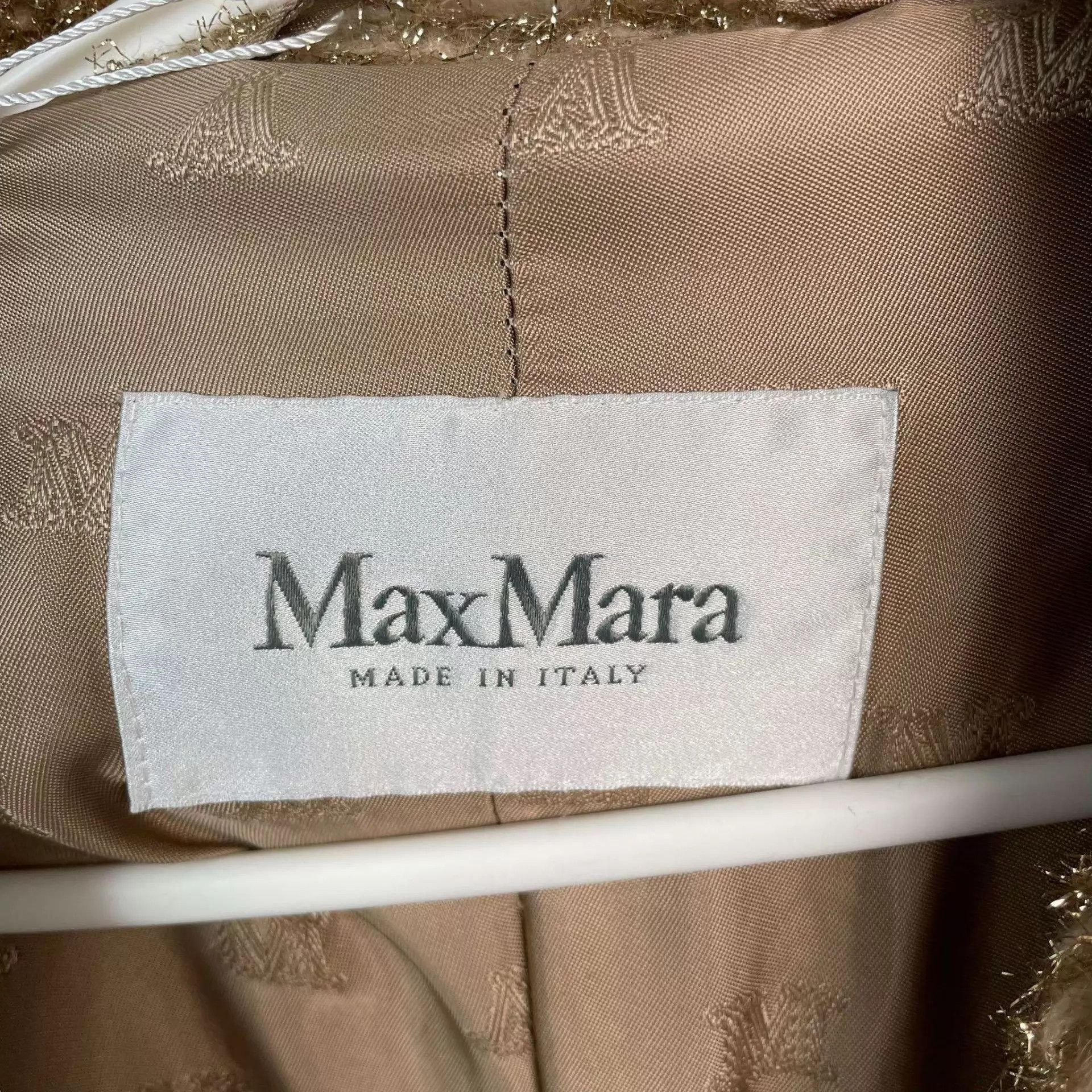 Max Mara Max Mara camel hair color gold coat Size M / US 6-8 / IT 42-44 - 3 Thumbnail