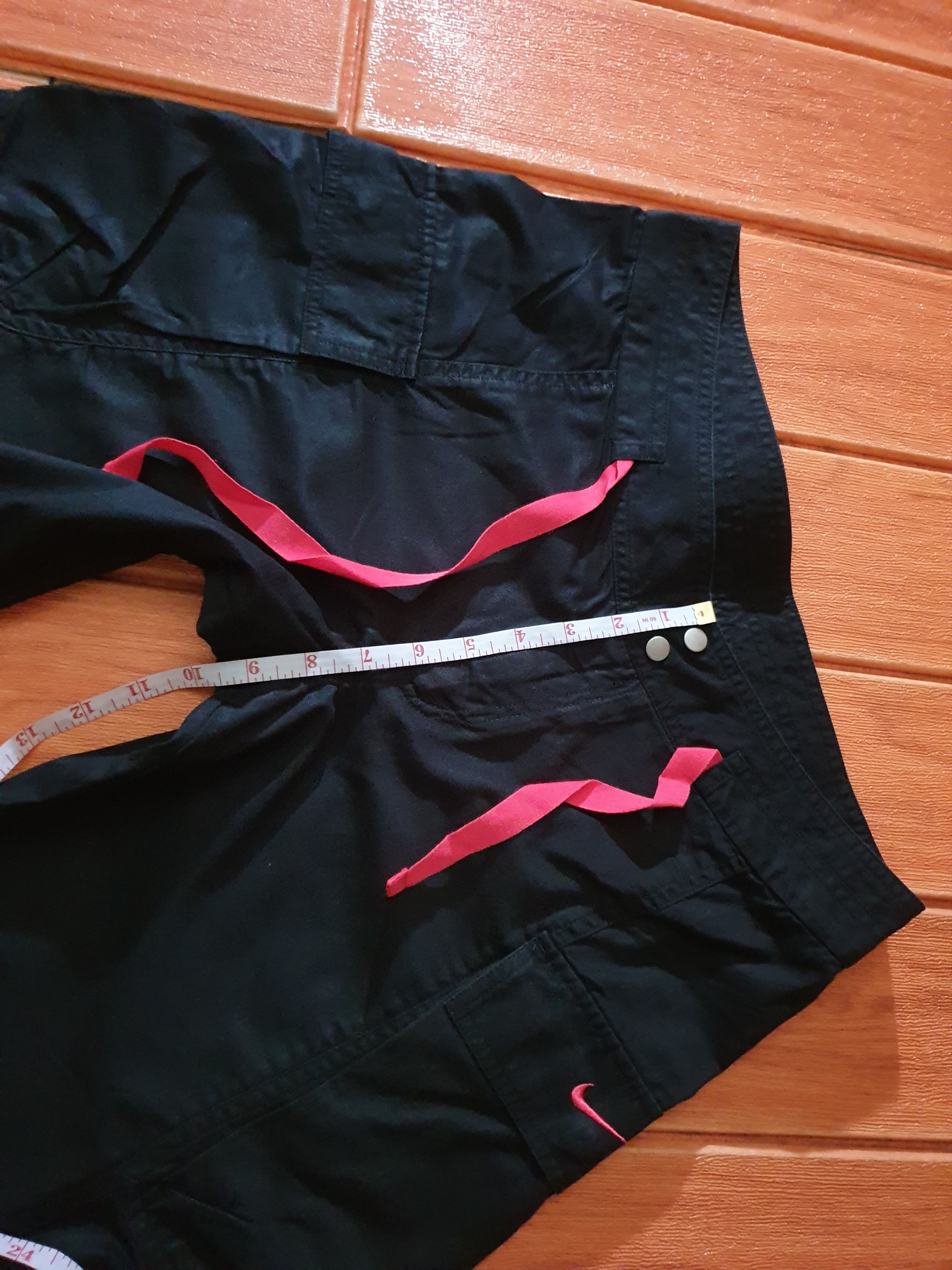 Nike Nike Black pink drawstring pant Size 30" / US 8 / IT 44 - 8 Thumbnail