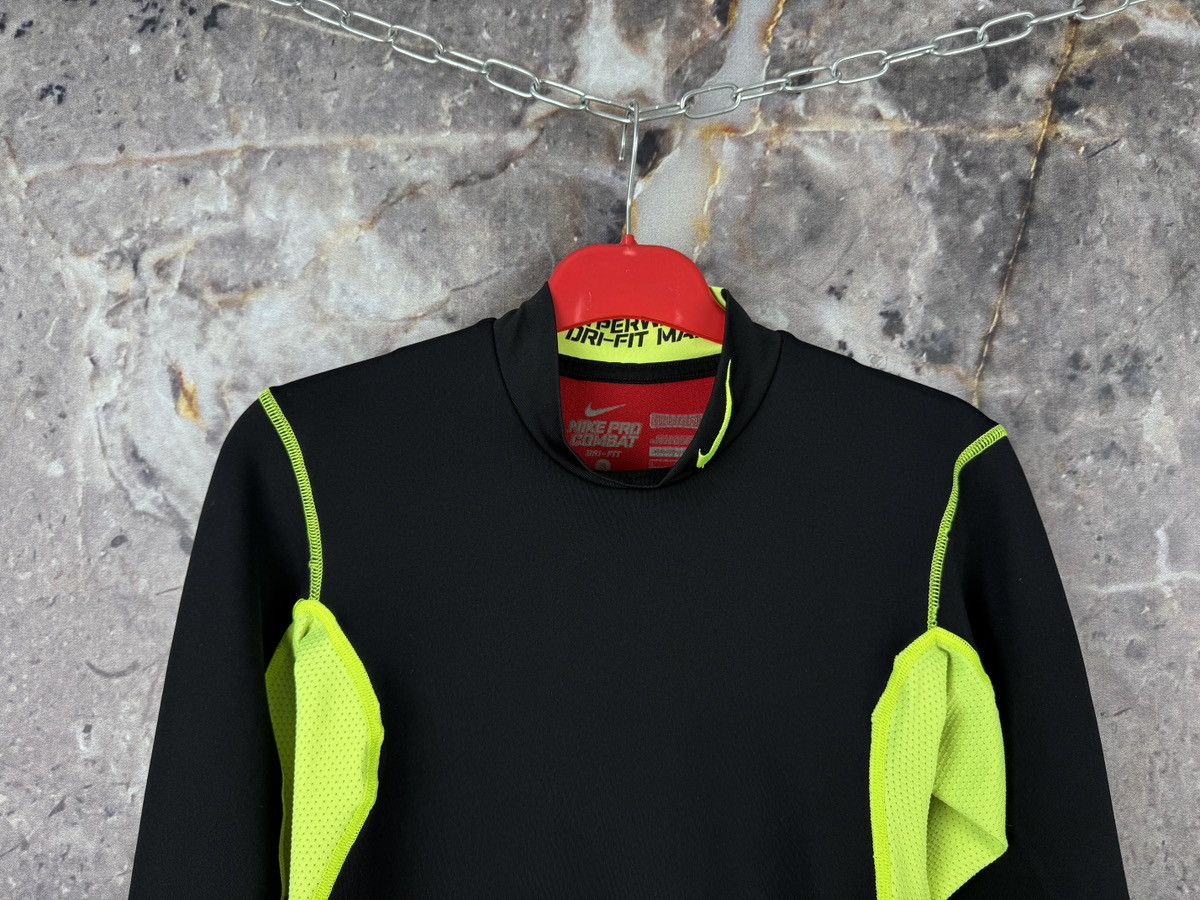 Nike Nike Pro Combat Dri - Fit Compression Long Sleeve Shirt Size US S / EU 44-46 / 1 - 2 Thumbnail