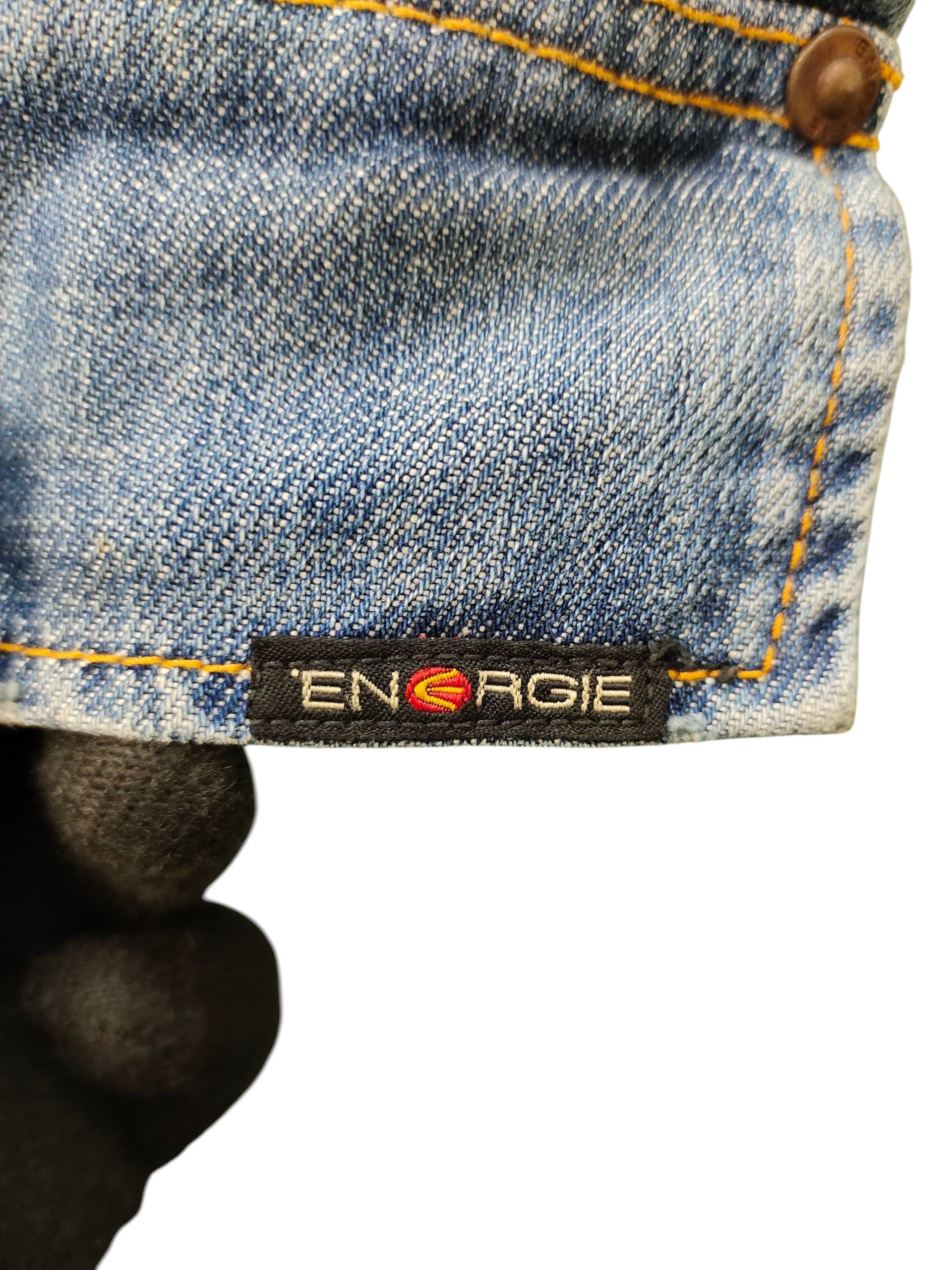 Energie Vintage Y2k Energie Worn-out & Distress Fatigue Denim Jeans Size US 30 / EU 46 - 11 Thumbnail