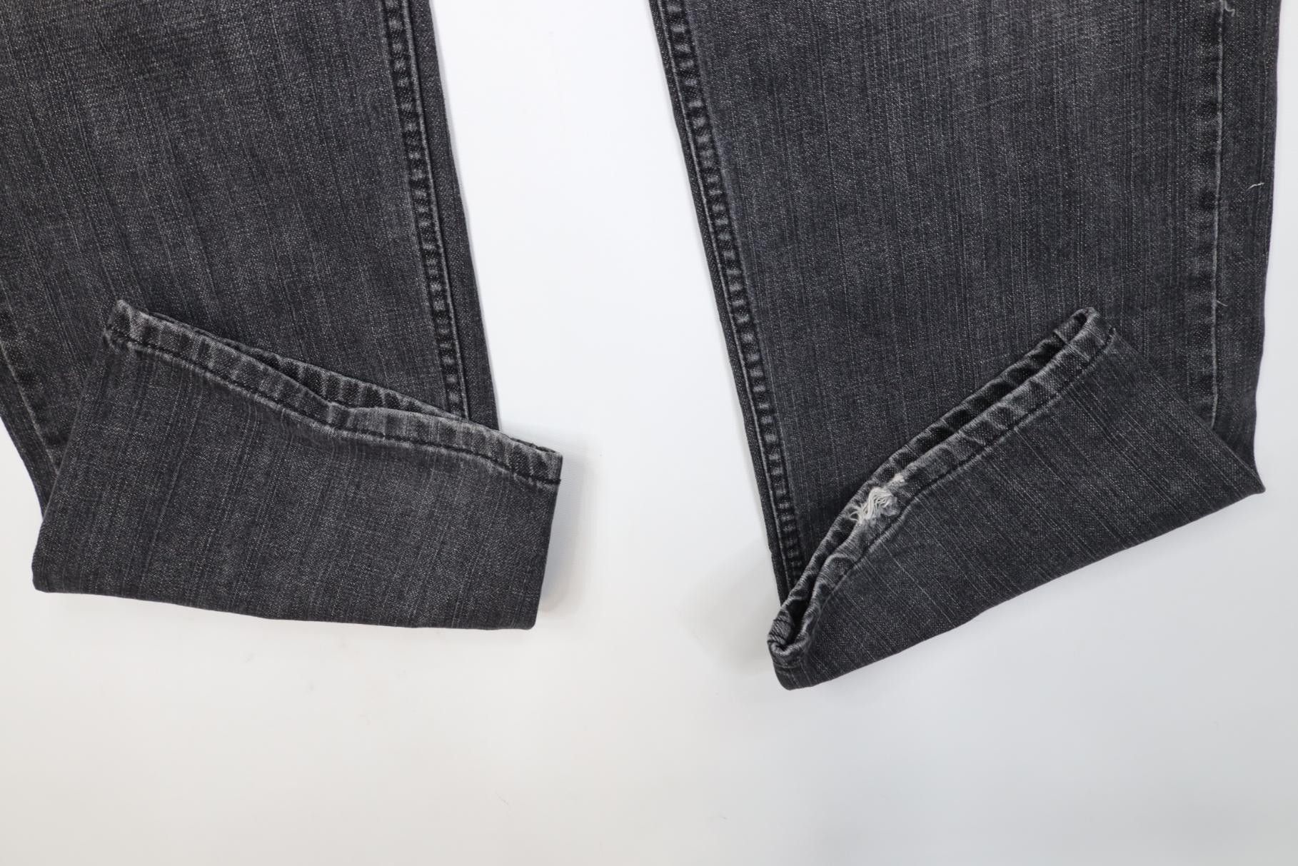 Levi's Vintage Y2K Levis 505 Fit Straight Leg Denim Jeans Black Size US 40 / EU 56 - 5 Thumbnail