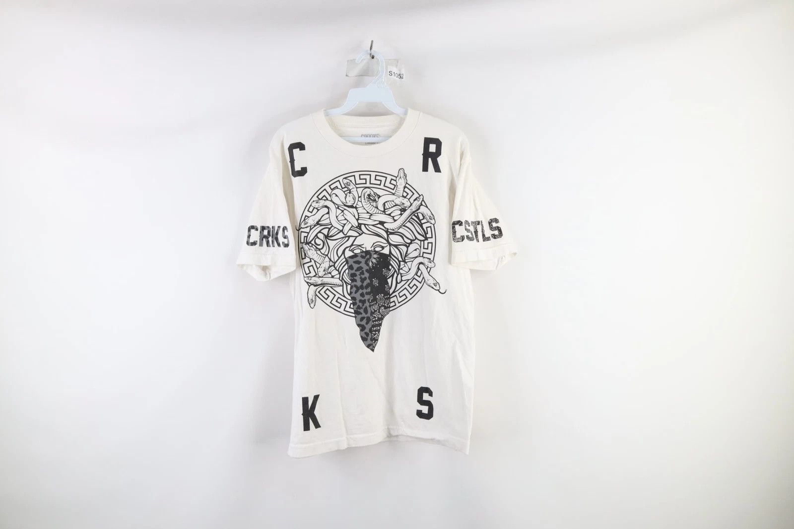 Crooks & Castles Crooks and Castles Spell Out Medusa Head T-Shirt Size US M / EU 48-50 / 2 - 1 Thumbnail