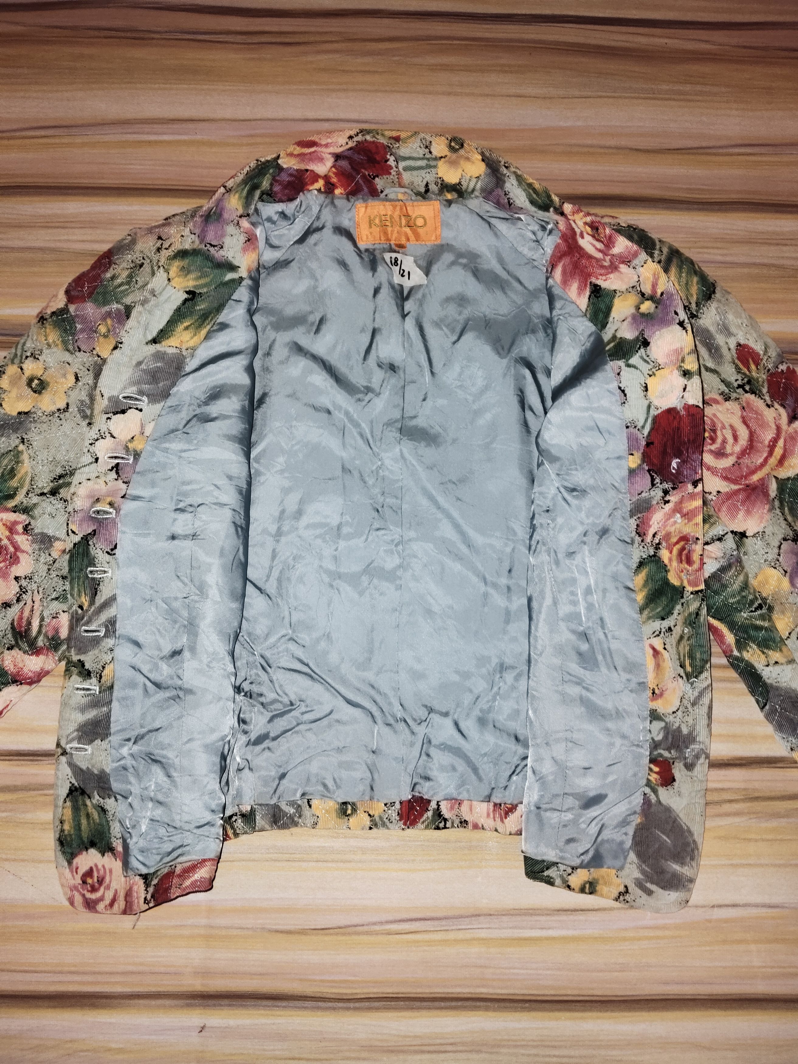 Kenzo KENZO Floral Jacket Size L / US 10 / IT 46 - 3 Thumbnail