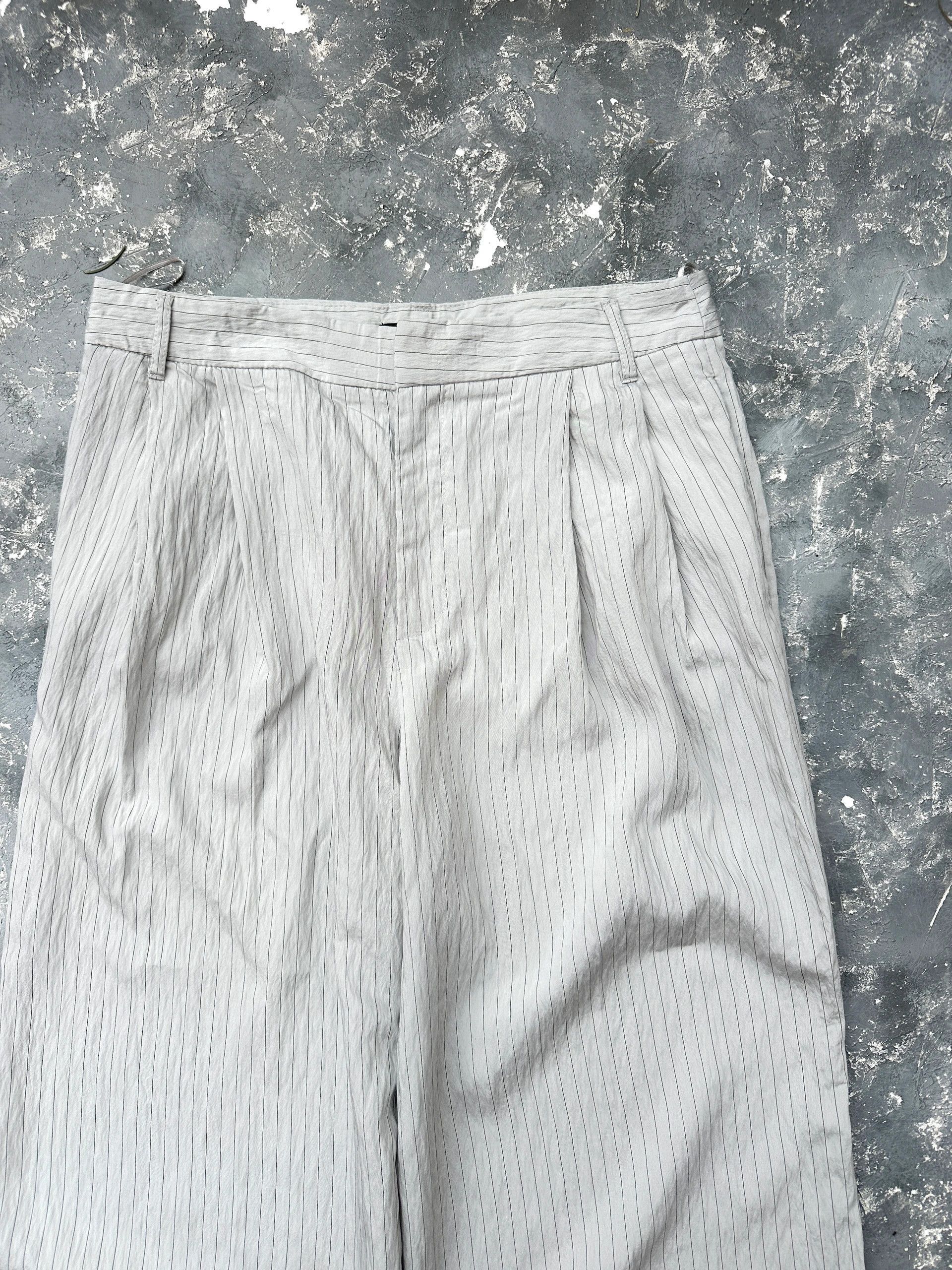 Zara loose striped modal zara pants Size 30" / US 8 / IT 44 - 2 Thumbnail