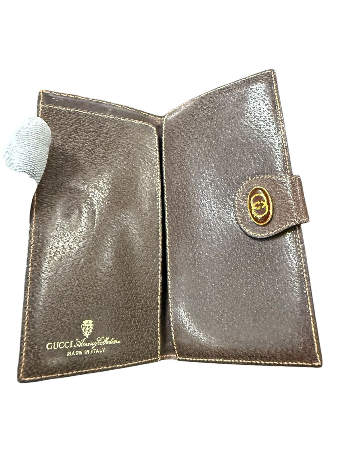 Vintage AUTHENTIC VINTAGE GUCCI LONG WALLET Size ONE SIZE - 5 Thumbnail