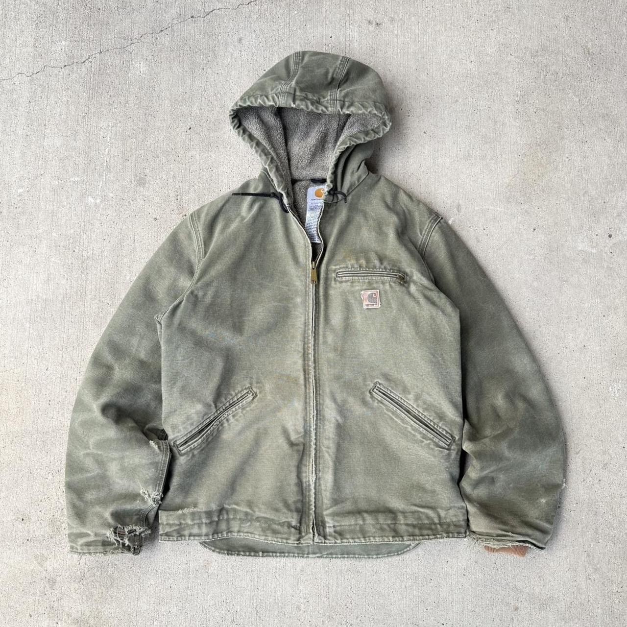 Carhartt Carhartt Detroit vintage jacket with hood and worn look Size US M / EU 48-50 / 2 - 1 Thumbnail