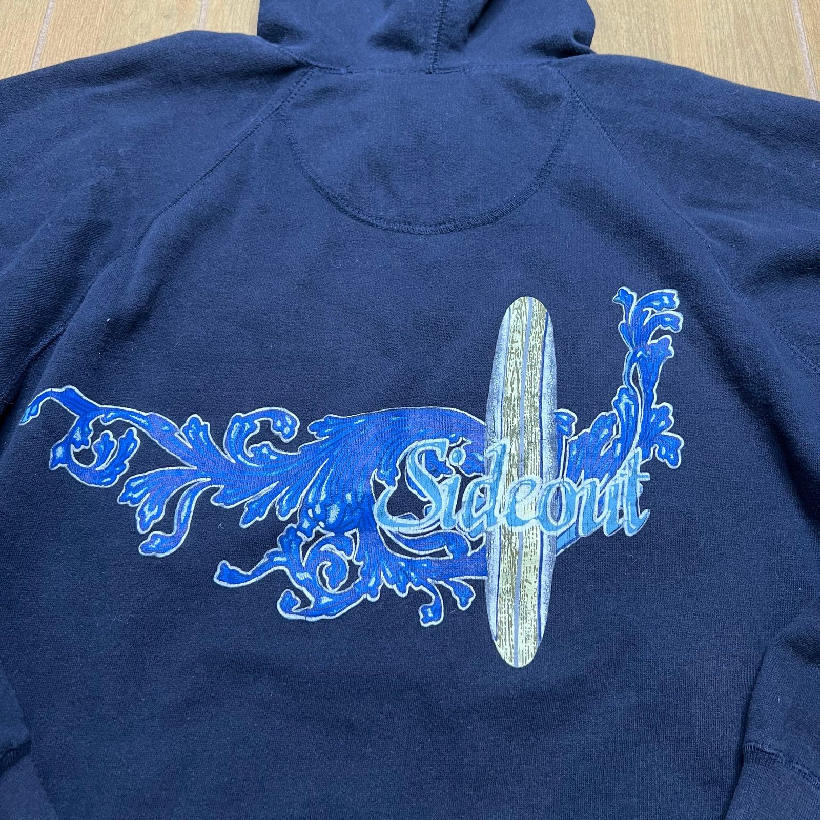 Sideout Vintage Sideout 90s Hoodie Surf Skate Sweatshirt Sz S Y2K Size US S / EU 44-46 / 1 - 6 Thumbnail