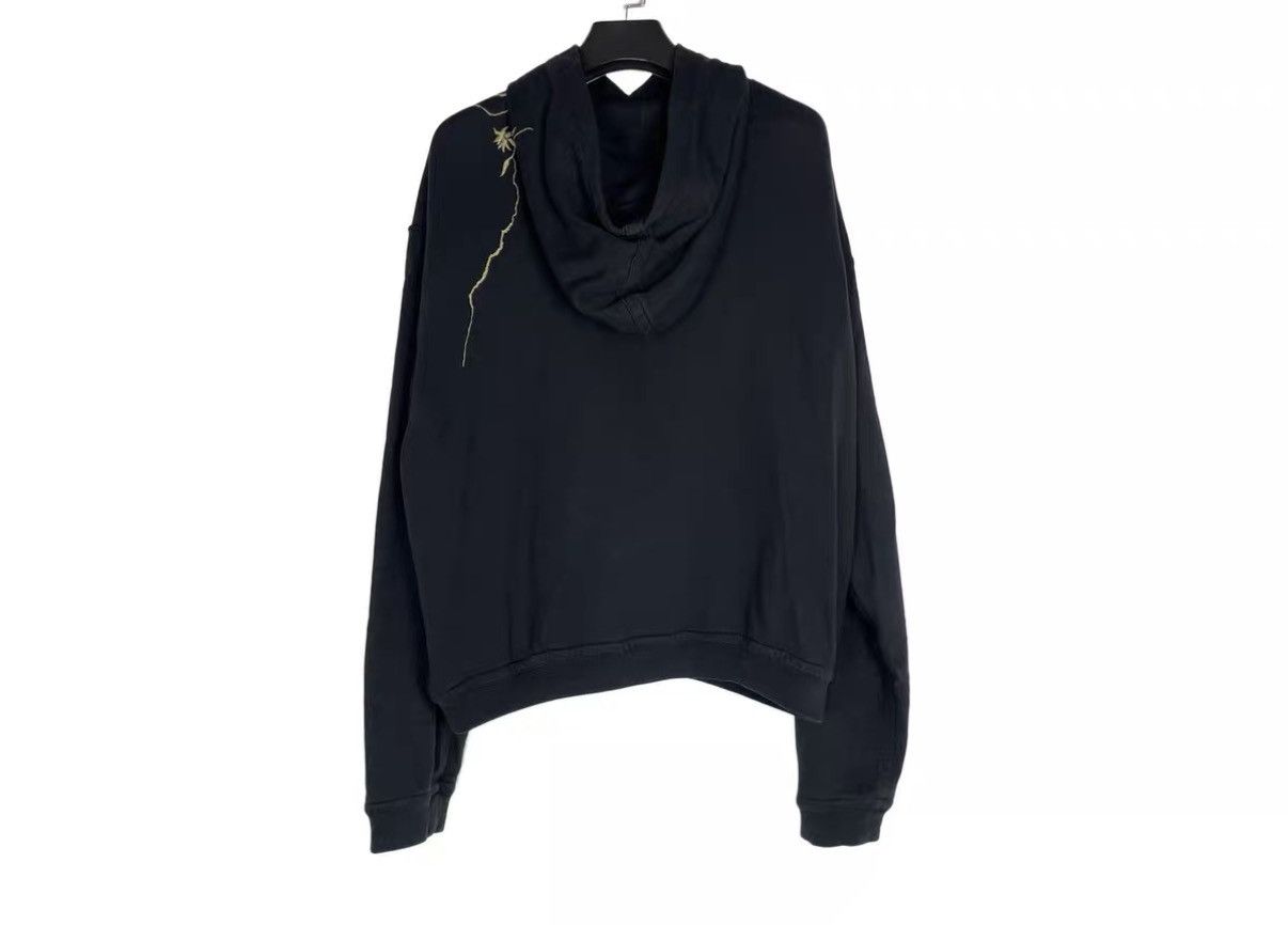 Haider Ackermann Haider Ackermann Gold Floral Embroidered Hoodie J31 Size US S / EU 44-46 / 1 - 2 Thumbnail