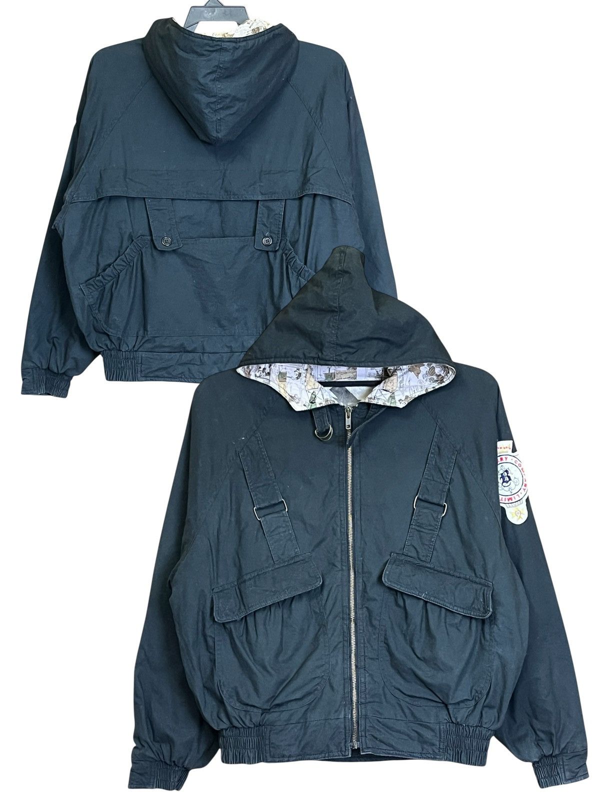Japanese Brand Rare🔥Vintage 90s japanese brand BAY BERRY bomber jackets Size US L / EU 52-54 / 3 - 1 Thumbnail