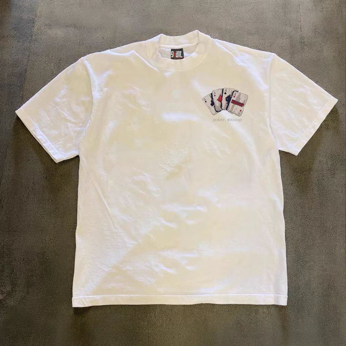 Japanese Brand × Vintage Street washed retro poker print t-shirt Size US M / EU 48-50 / 2 - 2 Thumbnail