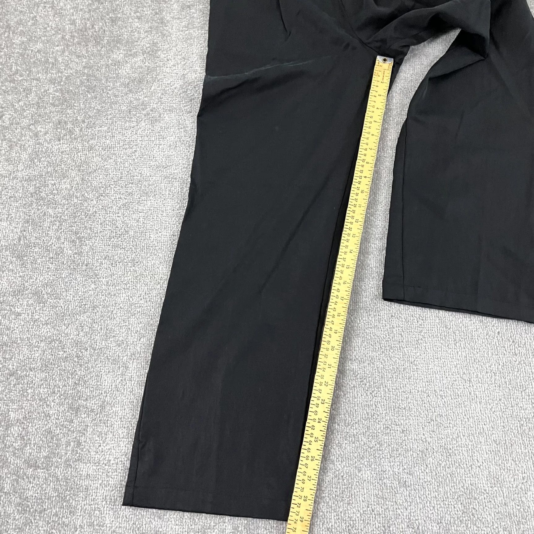 Gap Gap High Rise Wide Leg Pants Women Size 6 Black Casual Trouser 29x29 Size 28" / US 6 / IT 42 - 5 Thumbnail