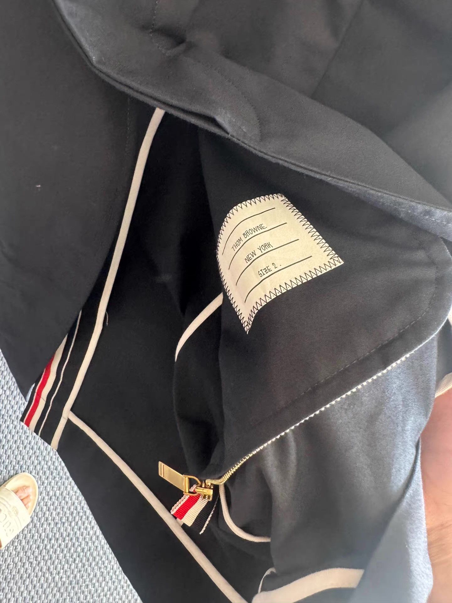 Thom Browne Thom Browne Navy Trench Coat Q17 Size US M / EU 48-50 / 2 - 5 Thumbnail
