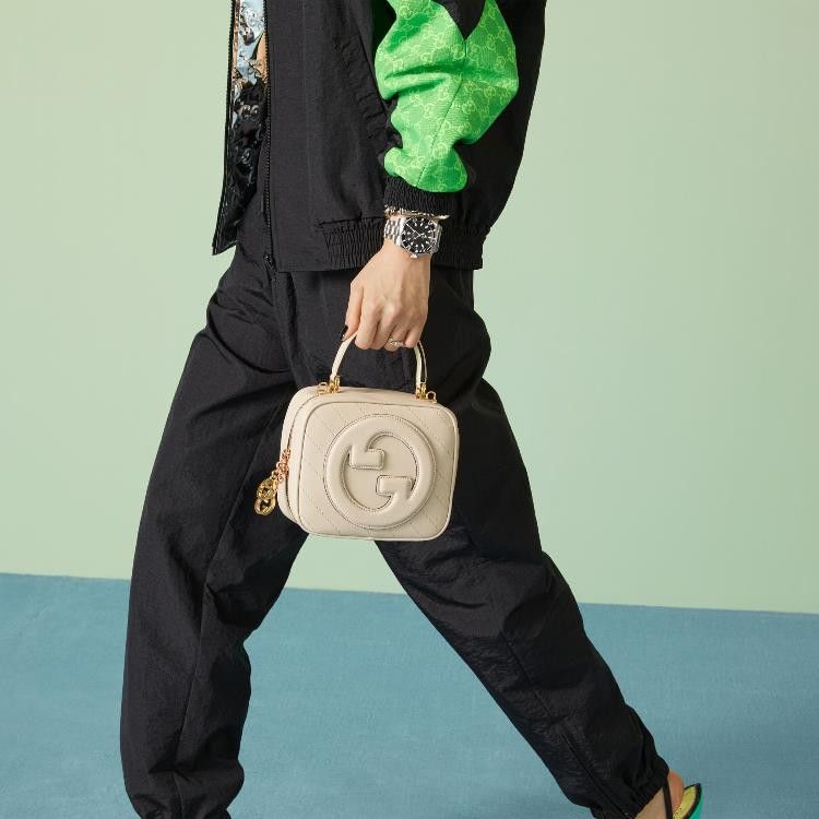 Gucci o1la5ras0526 Size: OS / Blondie Small Top Handle Bag White Size ONE SIZE - 2 Thumbnail