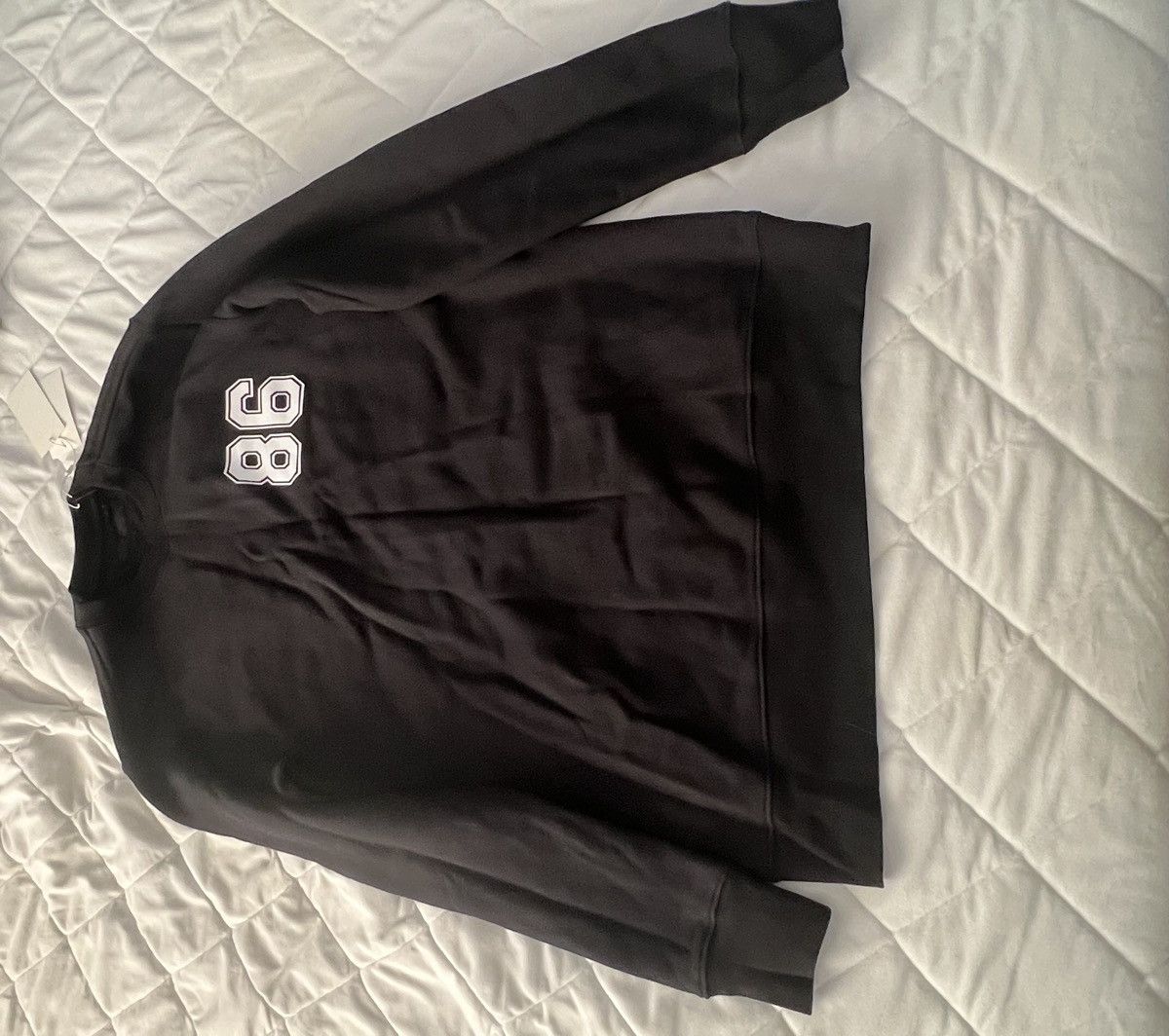Helmut Lang Helmut Lang Oversized Varsity Sweatshirt Size US M / EU 48-50 / 2 - 2 Thumbnail