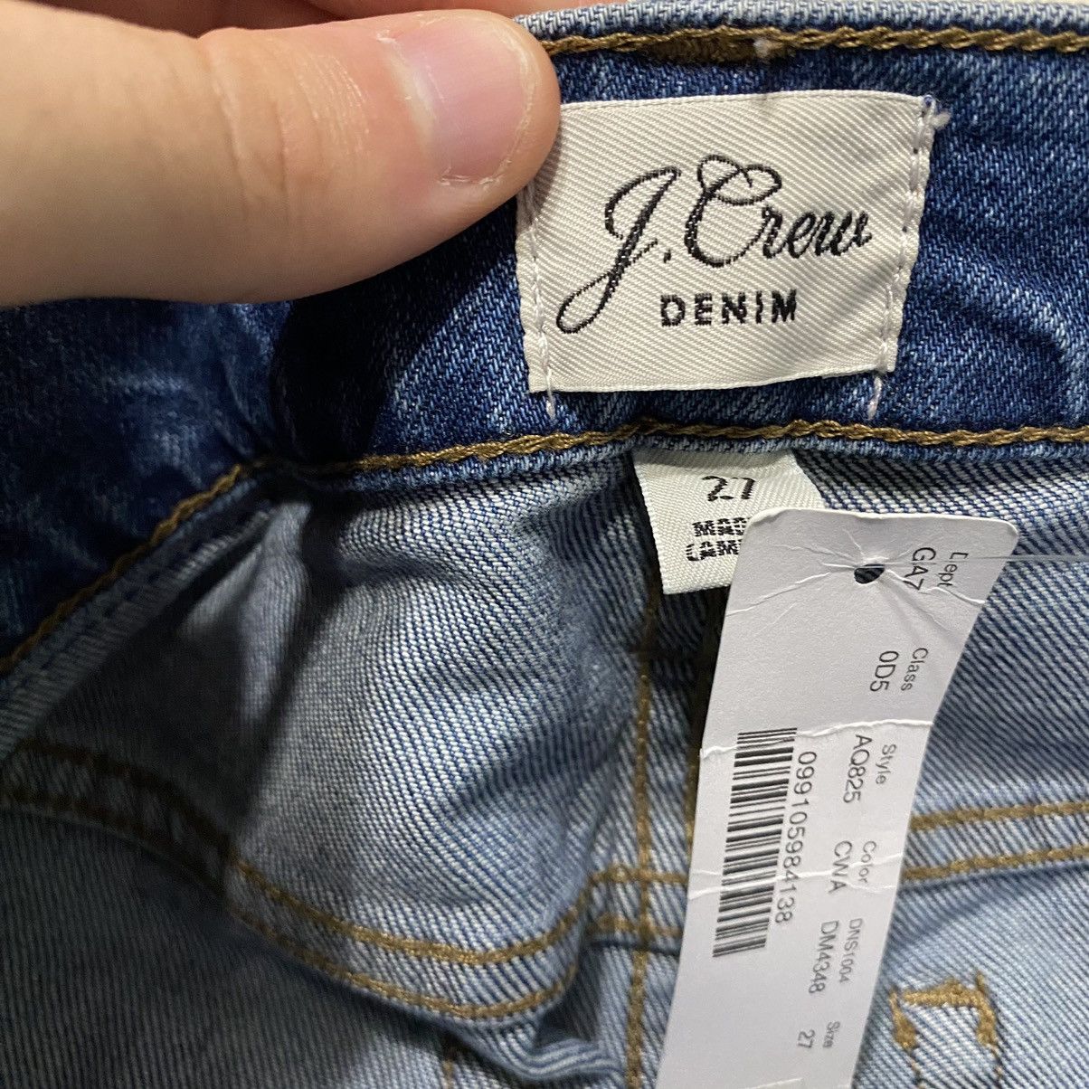 J.Crew J. Crew Vintage Wash Distressed Denim Jeans Size US 27 - 6 Thumbnail