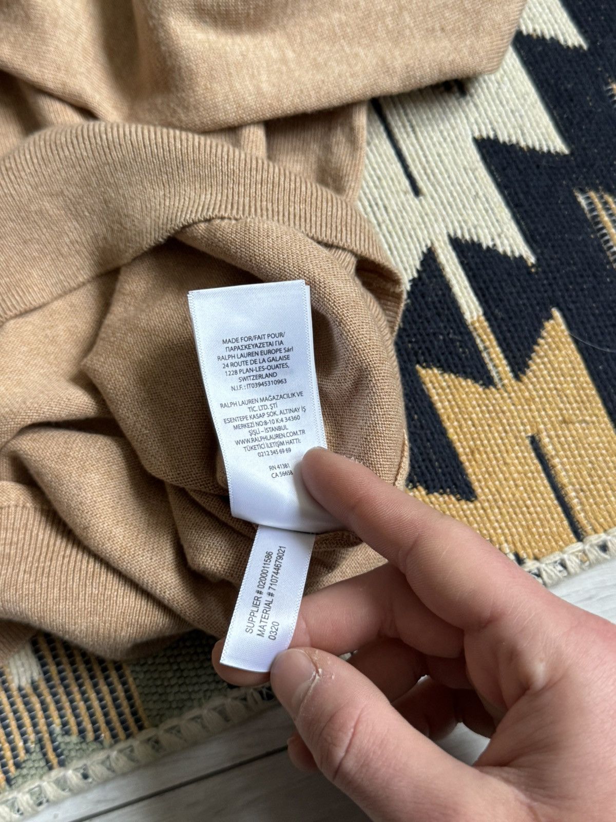 Polo Ralph Lauren Vintage Polo Ralph Lauren Prima Cotton Sweater Size US L / EU 52-54 / 3 - 9 Thumbnail