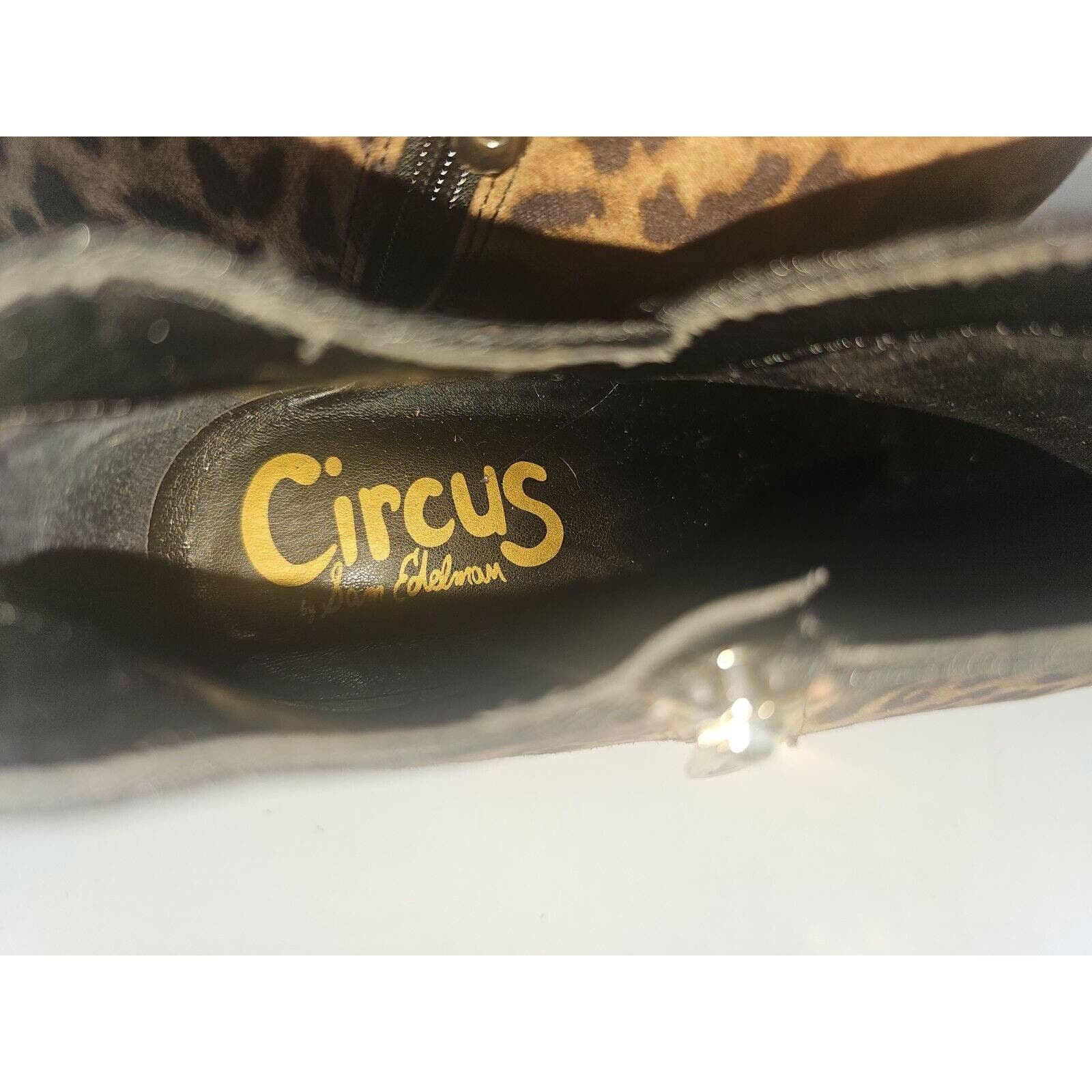 Sam Edelman Circus Sam Edelman Sz 8 Leopard Print Womens Bootie Size US 8 / IT 38 - 8 Thumbnail