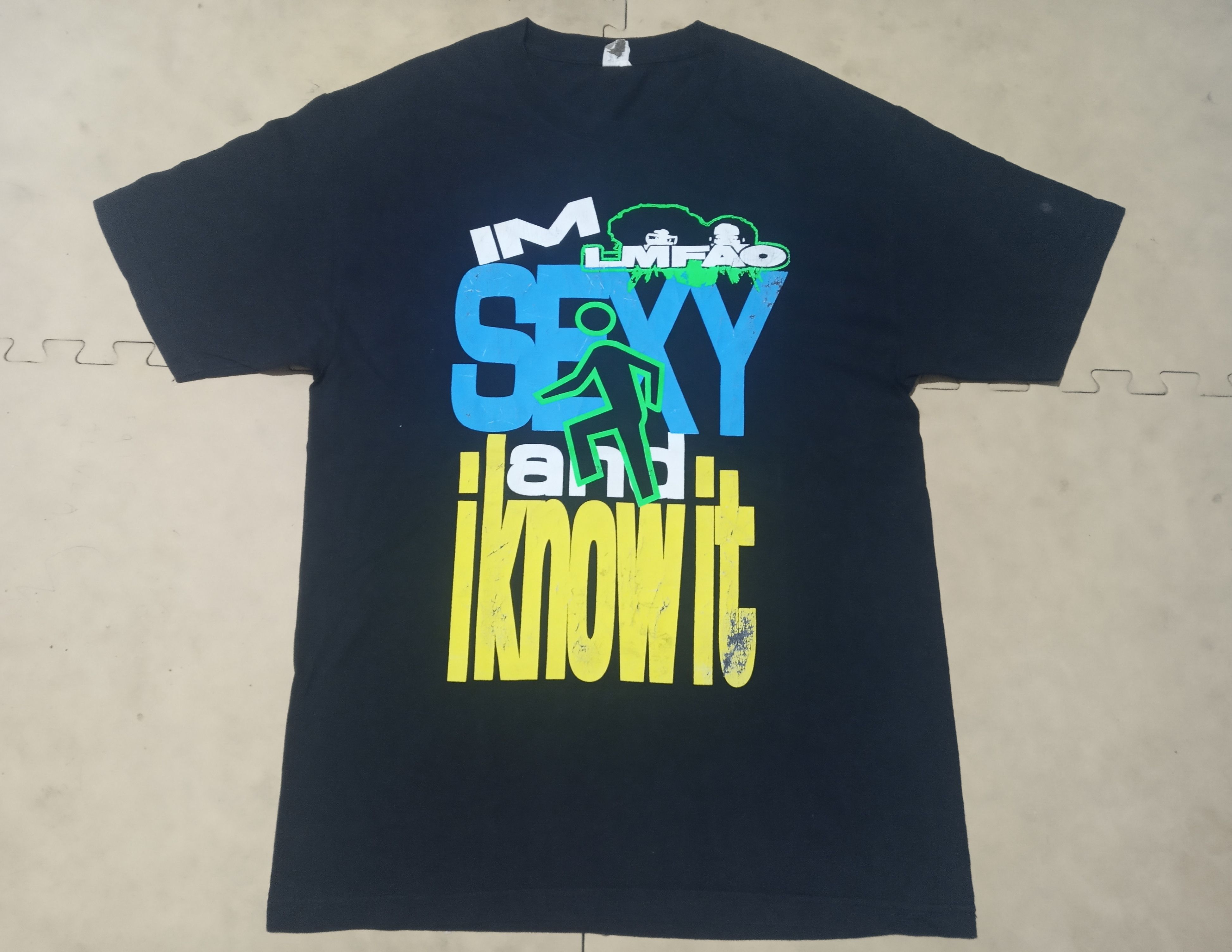 Band Tees LMFAO Size US L / EU 52-54 / 3 - 1 Thumbnail