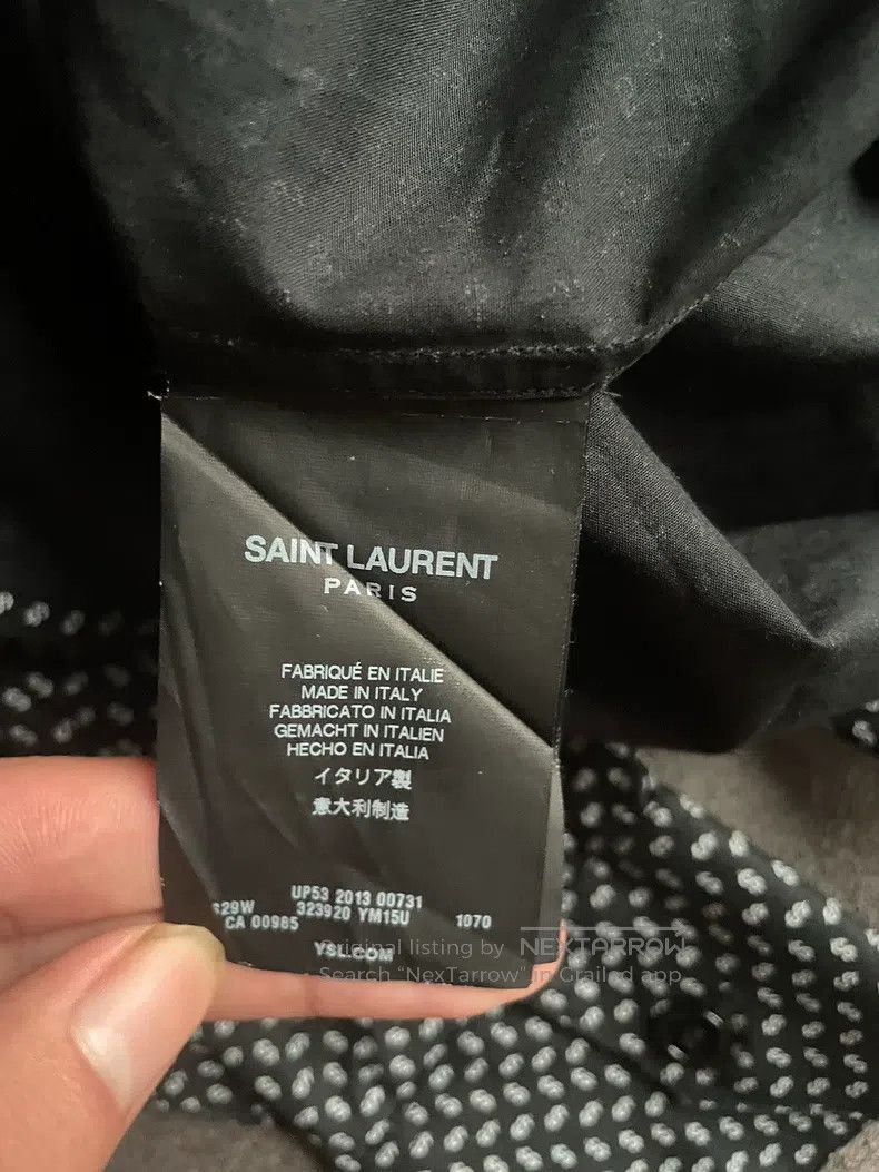 Saint Laurent Paris Saint Laurent Paris Dollar Bill Shirt Size XS / US 0-2 / IT 36-38 - 5 Thumbnail
