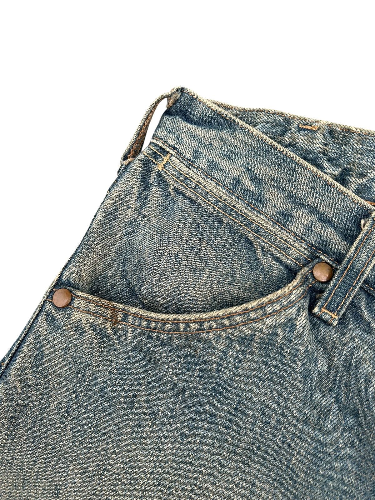 Kapital Vintage Wrangler Selvedge Baggy Rusty Mudwash Denim Jeans Size US 30 / EU 46 - 7 Thumbnail