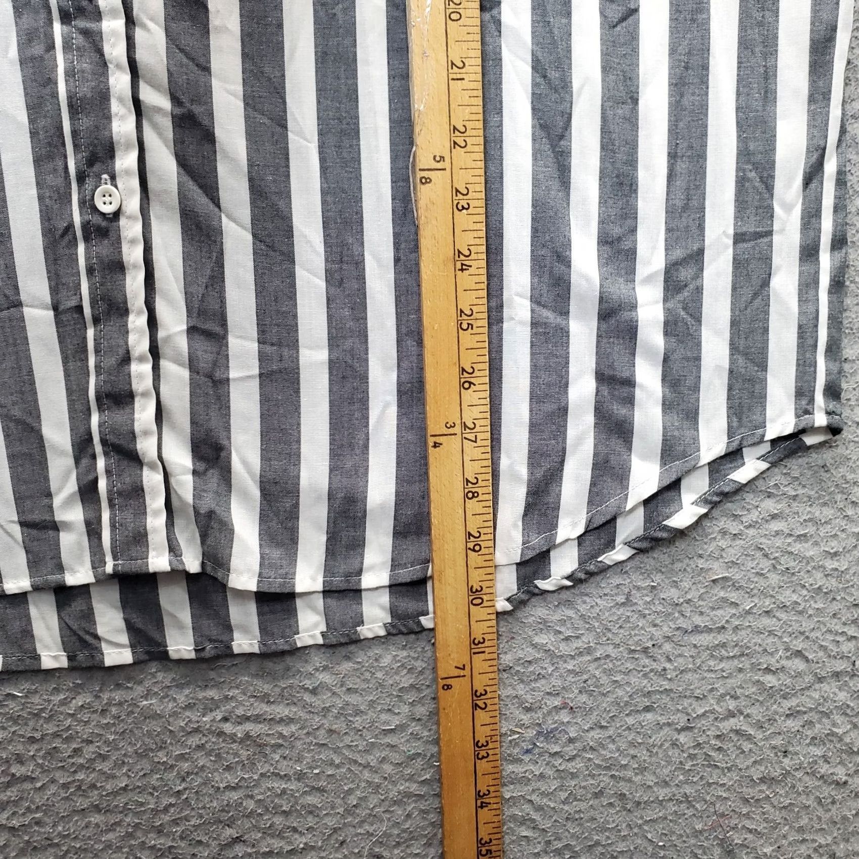 Vintage Britannia Shirt Mens XL Multi Striped Short Sleeve Chest Pocket Button Down Size US XL / EU 56 / 4 - 3 Thumbnail