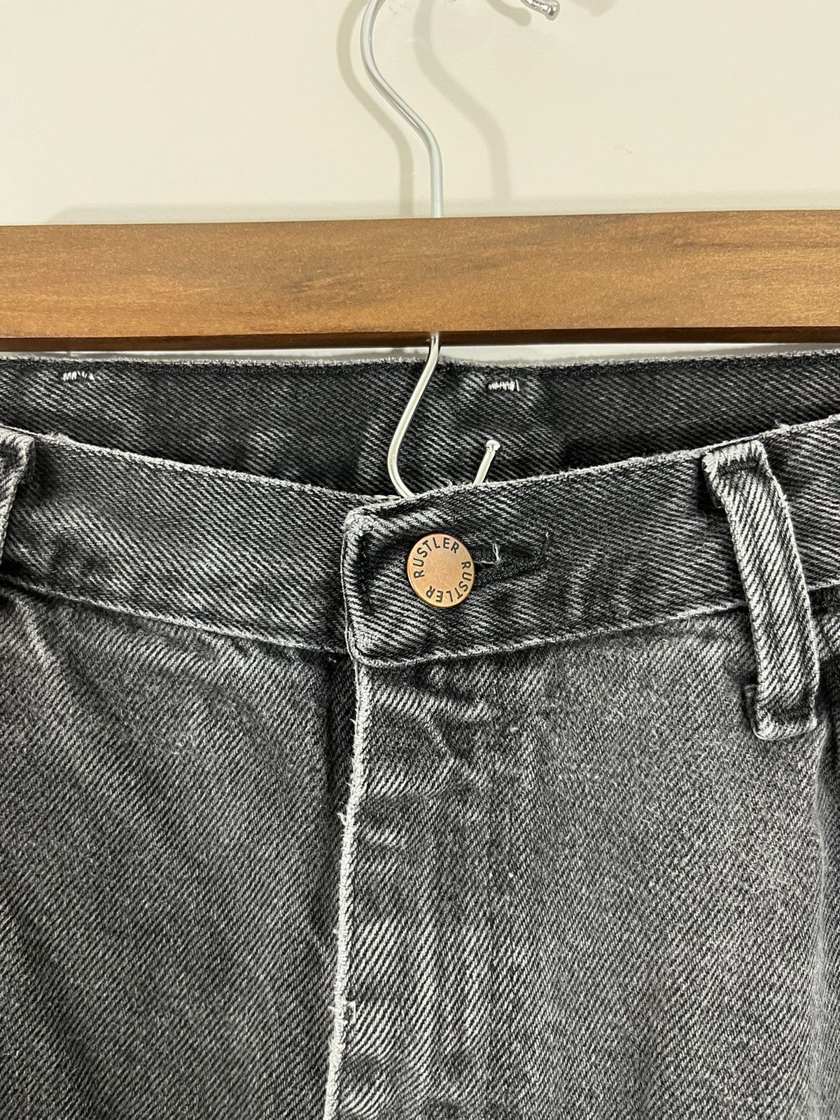 Vintage Sun Faded Distressed Black Jeans Size US 36 / EU 52 - 5 Thumbnail