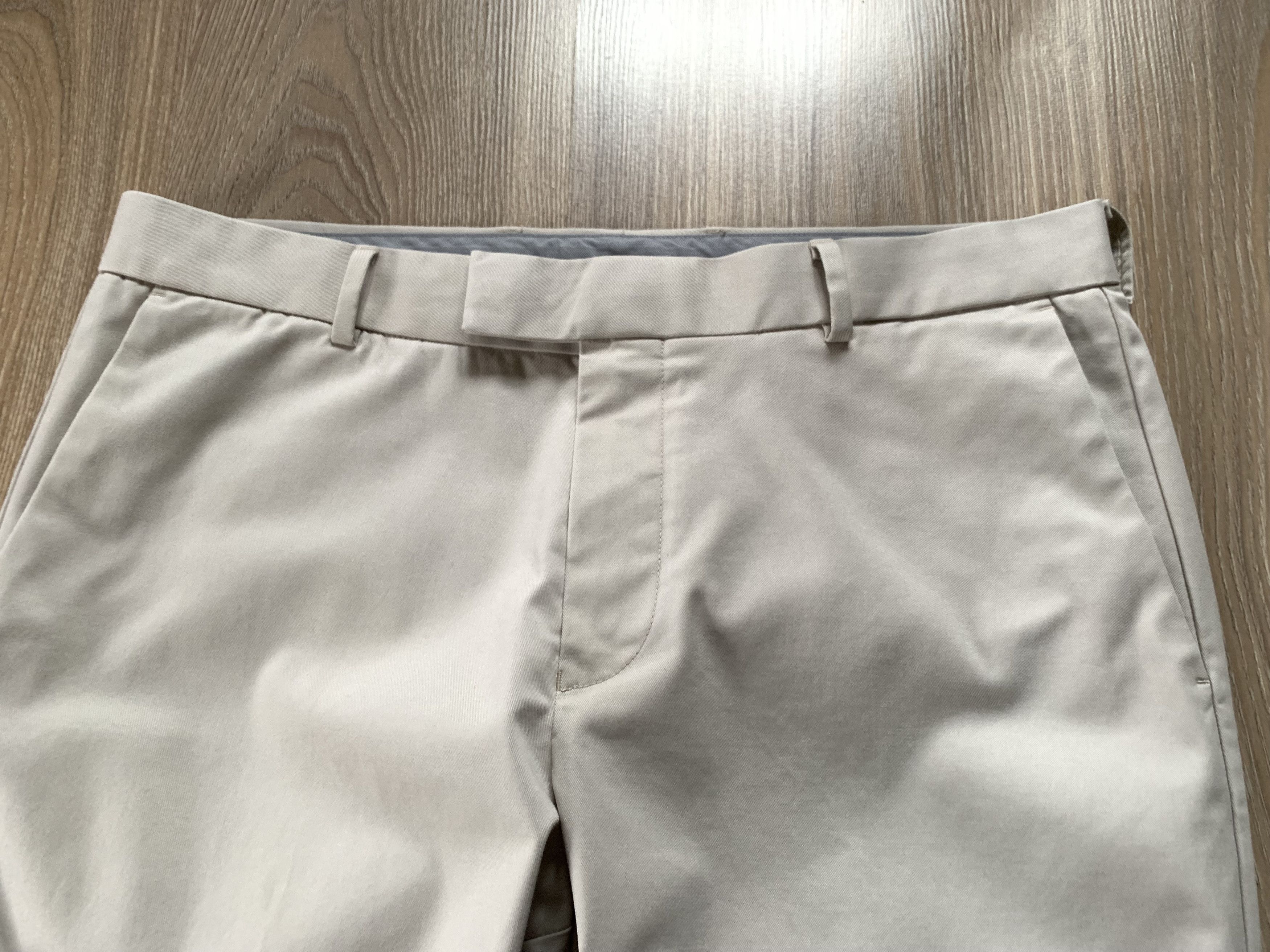 Charles Tyrwhitt × Designer Charles Tyrwhitt Slim Fit Non Iron Trousers Chino Pants Size US 34 / EU 50 - 4 Thumbnail