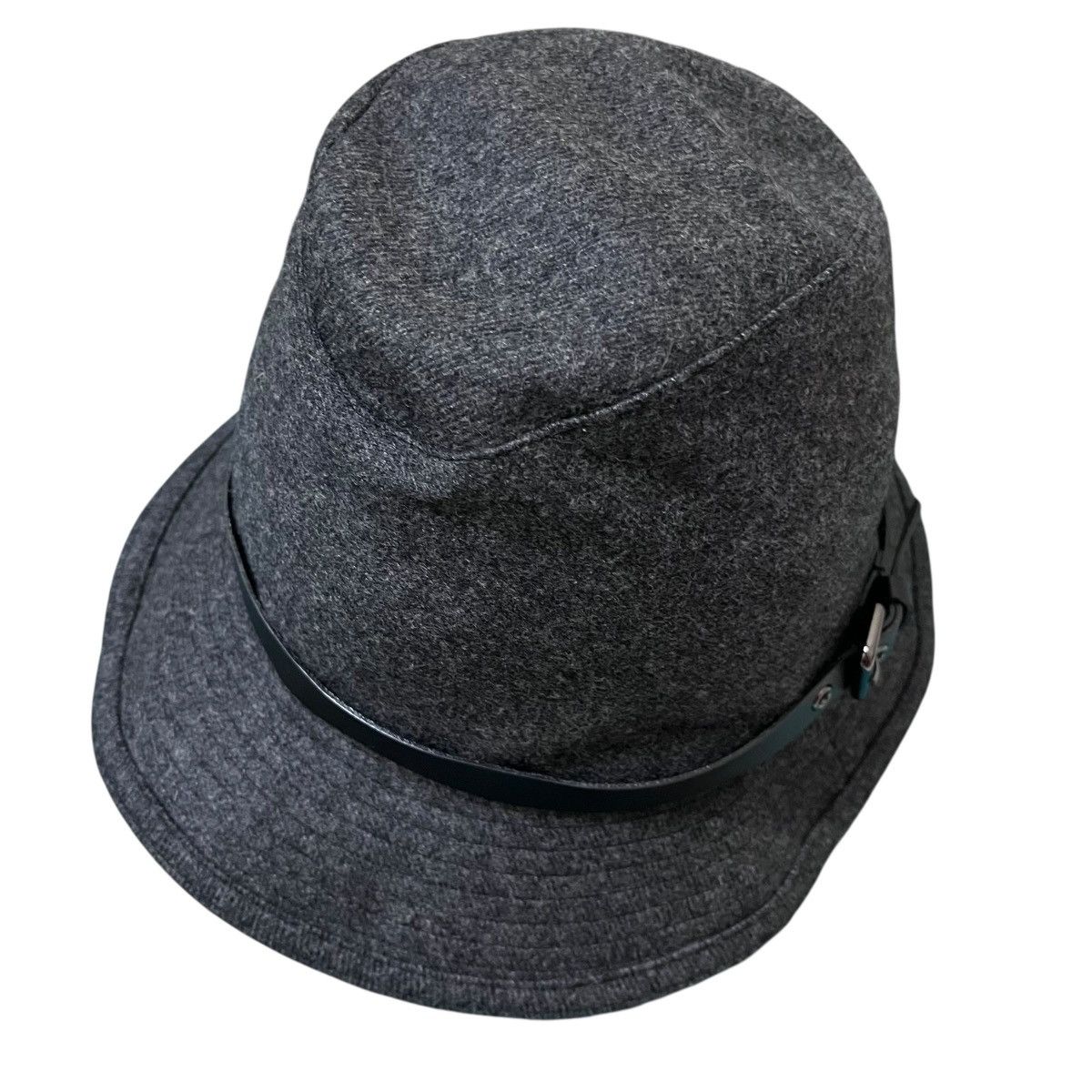 Burberry Authentic Burberry Blue Label Wool Bucket Hat Size ONE SIZE - 1 Thumbnail