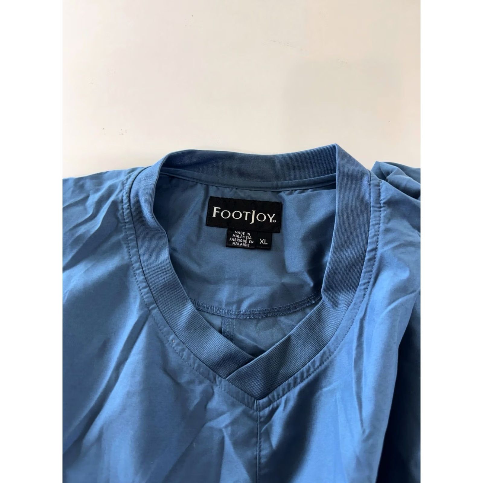 Footjoy Footjoy Blue Embroidered Windbreaker SWEATER XL Adult Mens Regular Size Windbreaker Blue Embroidered Footjoy Sweater XL Size US XL / EU 56 / 4 - 6 Thumbnail