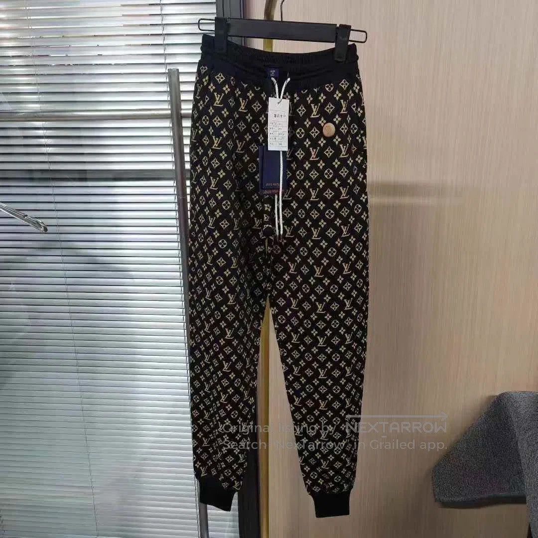 Louis Vuitton Louis Vuitton Monogram Knit Sweatpants XS. Size 22" - 1 Thumbnail