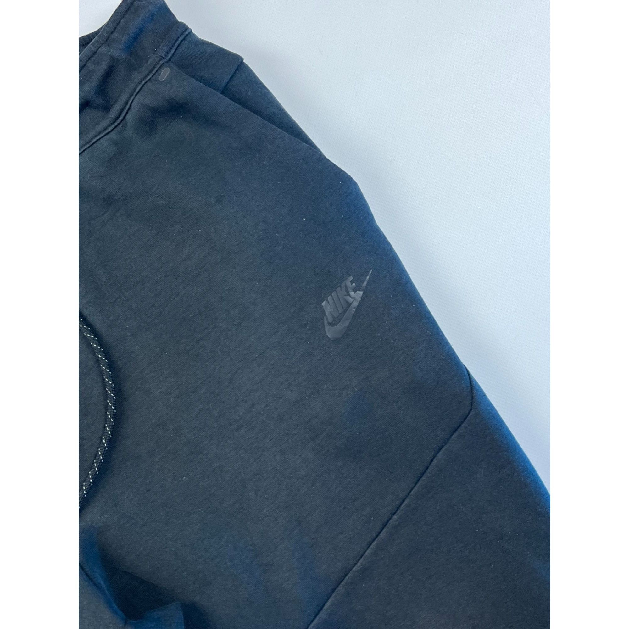 Nike Nike Mens Black Tech Fleece Joggers XL With Drawstring Waist Size US 34 / EU 50 - 2 Thumbnail