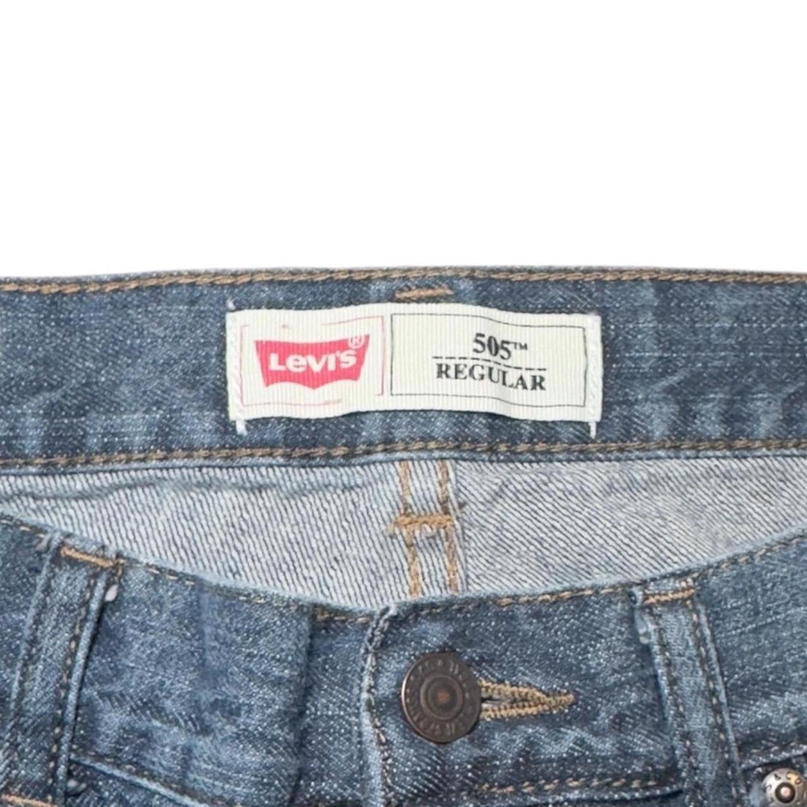 Levi's Vintage levis 505 regular fit Size 40" / US 18 - 3 Thumbnail